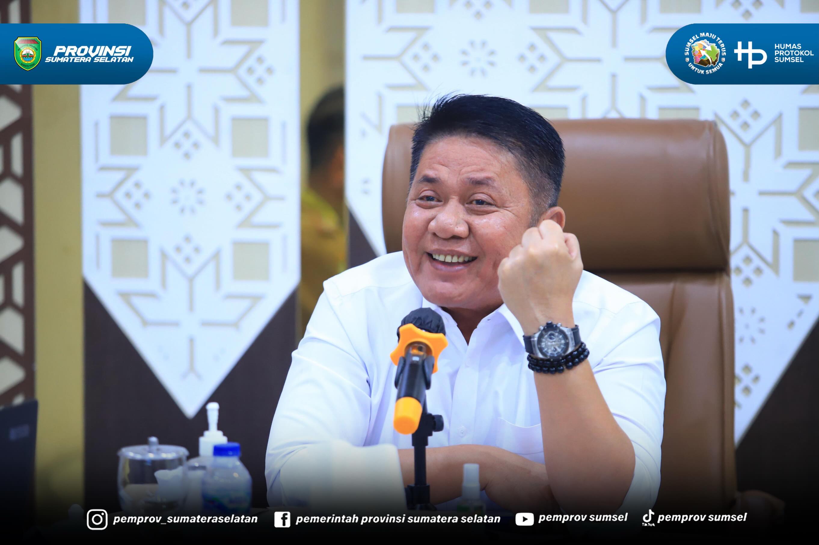 Palembang – Gubernur Sumatera Selatan, Dr. H. Herman Deru, menghadiri secara virtual kegiatan Penjelasan Penilaian Sikap Perilaku dan Strategi Pengembangan Diri bagi Mentor pada Pelatihan Kepemimpinan Nasional (PKN) Tingkat I Angkatan LXVII. Kegia...