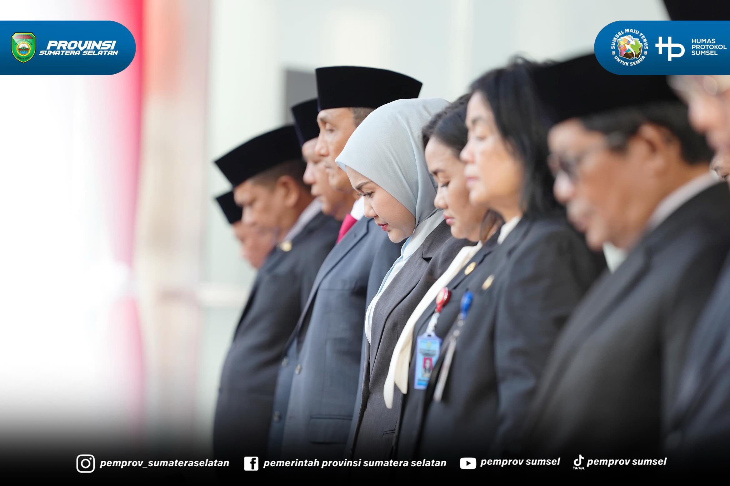 Palembang – Sekretaris Daerah (Sekda) Provinsi Sumatera Selatan, Dr. Drs. H. Edward Candra,.M.H bertindak sebagai Inspektur Upacara pada peringatan Hari Lahir Pancasila Tahun 2026 yang digelar di halaman Kantor Gubernur Sumsel, Selasa (2/6/2026).