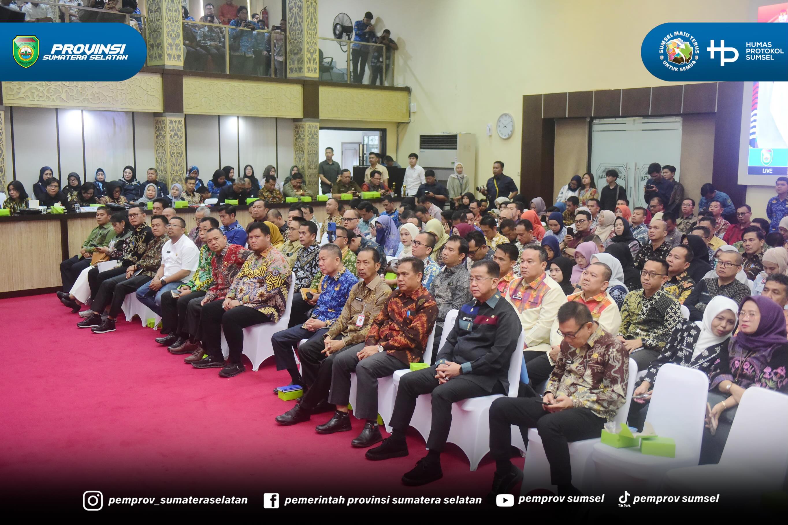 PALEMBANG – Gubernur Sumatera Selatan (Sumsel) Dr. H. Herman Deru mengatakan Penandatanganan Perjanjian Kerjasama antara KPK dan Pemprov Sumsel tentang Penanganan Pengaduan dalam Upaya Pemberantasan Tindak Pidana Korupsi dan Kegiatan Penyamaan Per...