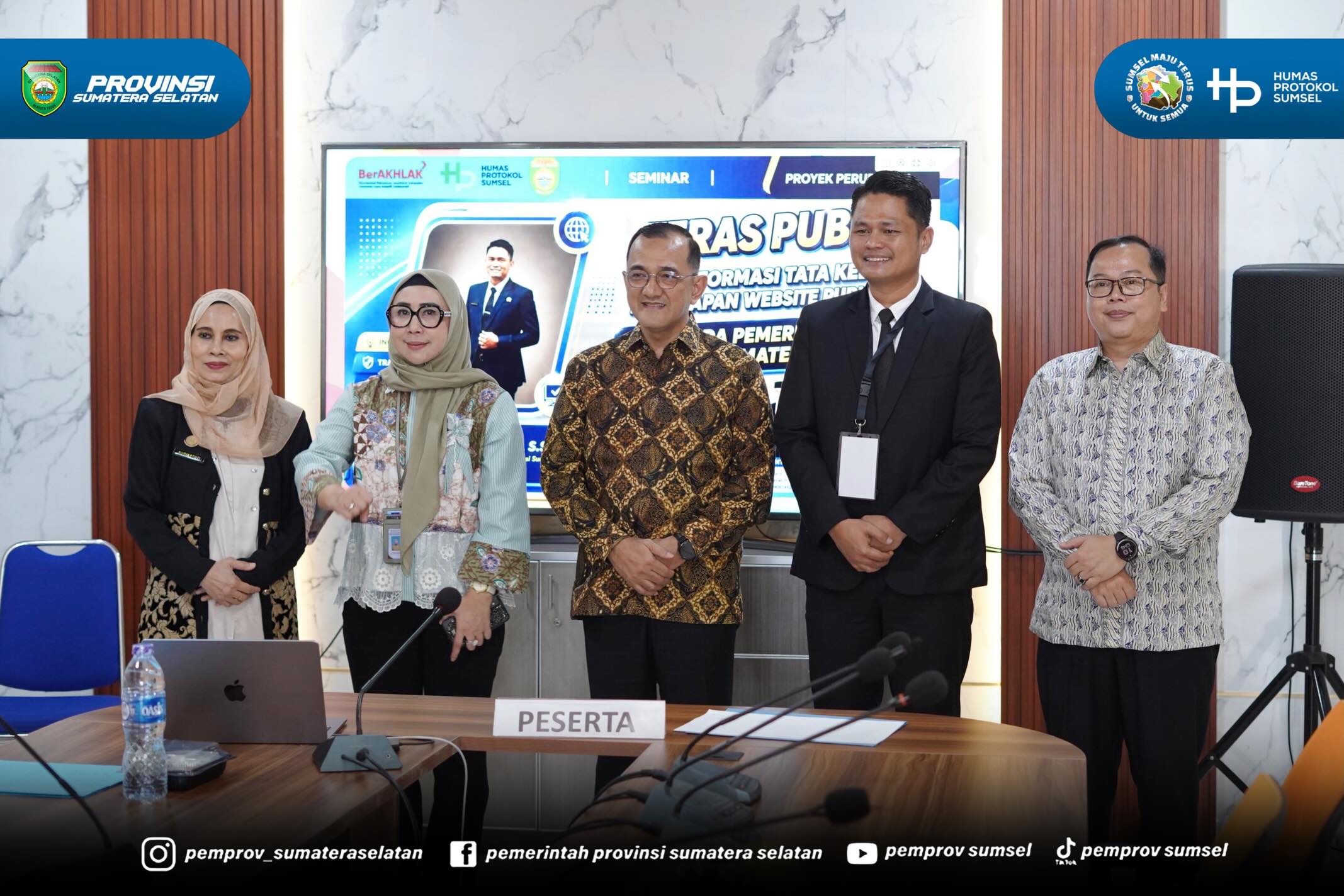 PALEMBANG – Sekretaris Daerah Provinsi Sumatera Selatan (Sekda Sumsel), Edward Candra menghadiri Seminar Rancangan Proyek Perubahan Pelatihan Kepemimpinan Nasional (PKN) Tingkat II Angkatan V Tahun 2026 di Gedung Badan Pengembangan Sumber Daya Man...
