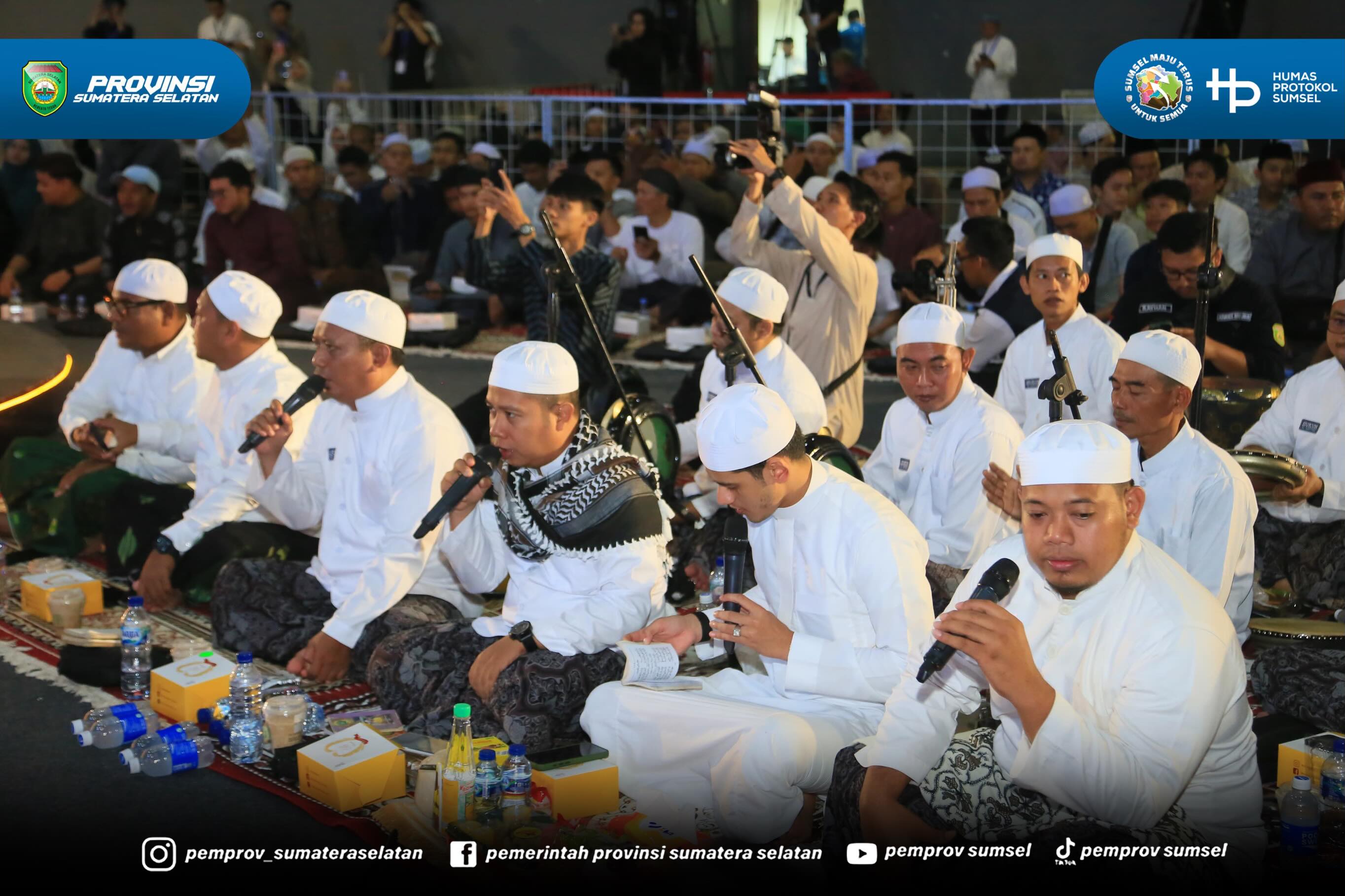 PALEMBANG – Wakil Gubernur Sumatera Selatan (Sumsel) H. Cik Ujang mengapresiasi Bank Indonesia atas penyelenggaraan Tabligh Akbar dalam rangka Festival Ekonomi Syariah (FESyar) Regional Sumatera 2026 yang berlangsung di Palembang Sport and Convent...