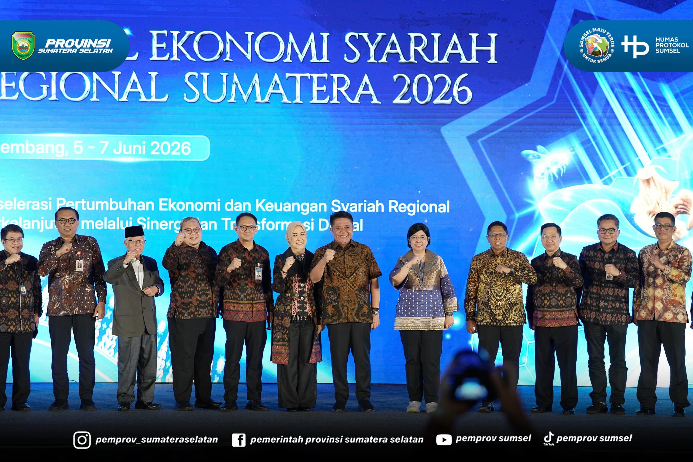 Palembang - Provinsi Sumatera Selatan kembali menjadi pusat perhatian pengembangan ekonomi dan keuangan syariah nasional melalui gelaran Festival Ekonomi Syariah (FESyar) Regional Sumatera 2026 yang akan berlangsung pada 5–7 Juni 2026 di Palembang...