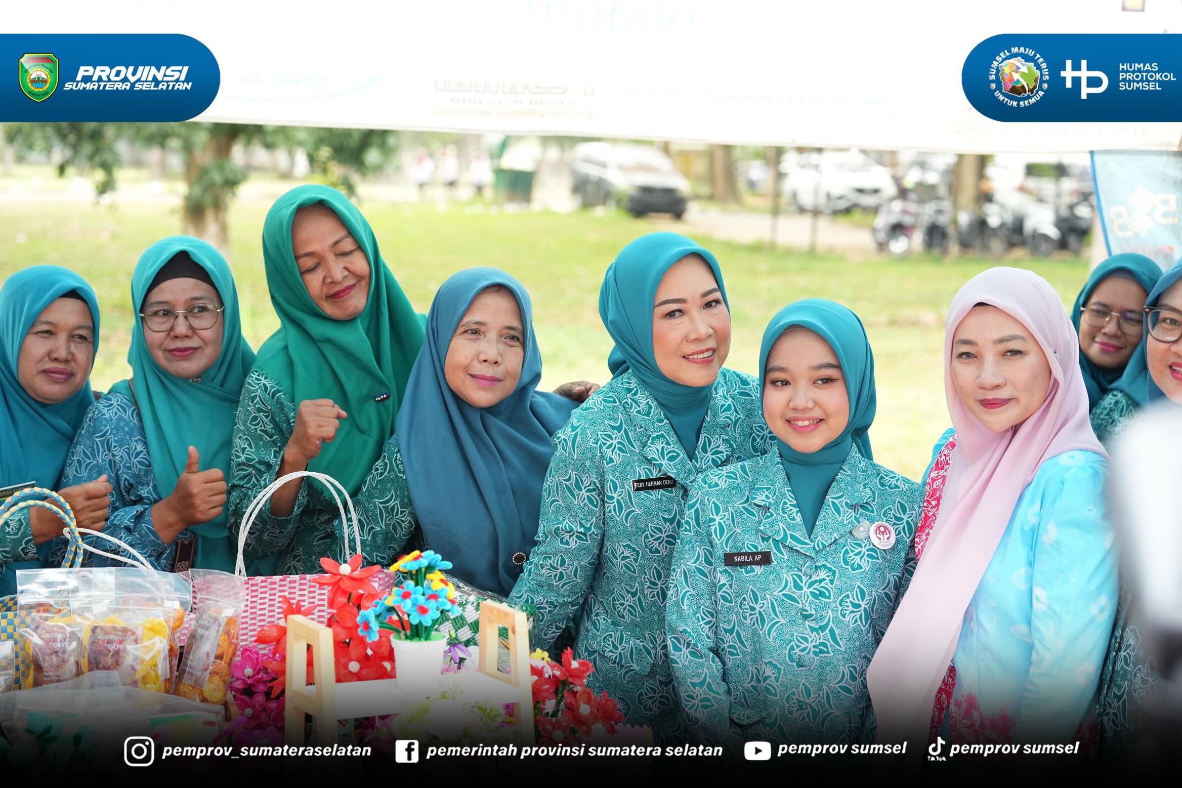 Banyuasin - Ketua TP PKK Sumsel Feby Deru melakukan kunjungan kerja ke Kabupaten Banyuasin, Rabu (09/06/2026). Kunker ini difokuskan untuk monitoring dan evaluasi pelaksanaan 10 Program Pokok PKK di TP PKK Banyuasin.