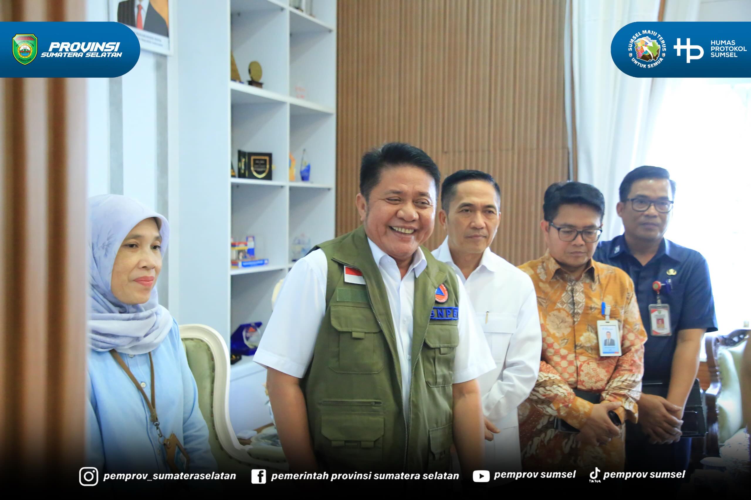 Gubernur Sumsel Dr. H. Herman Deru membawa kabar menggembirakan terkait program perumahan dari pemerintah pusat.