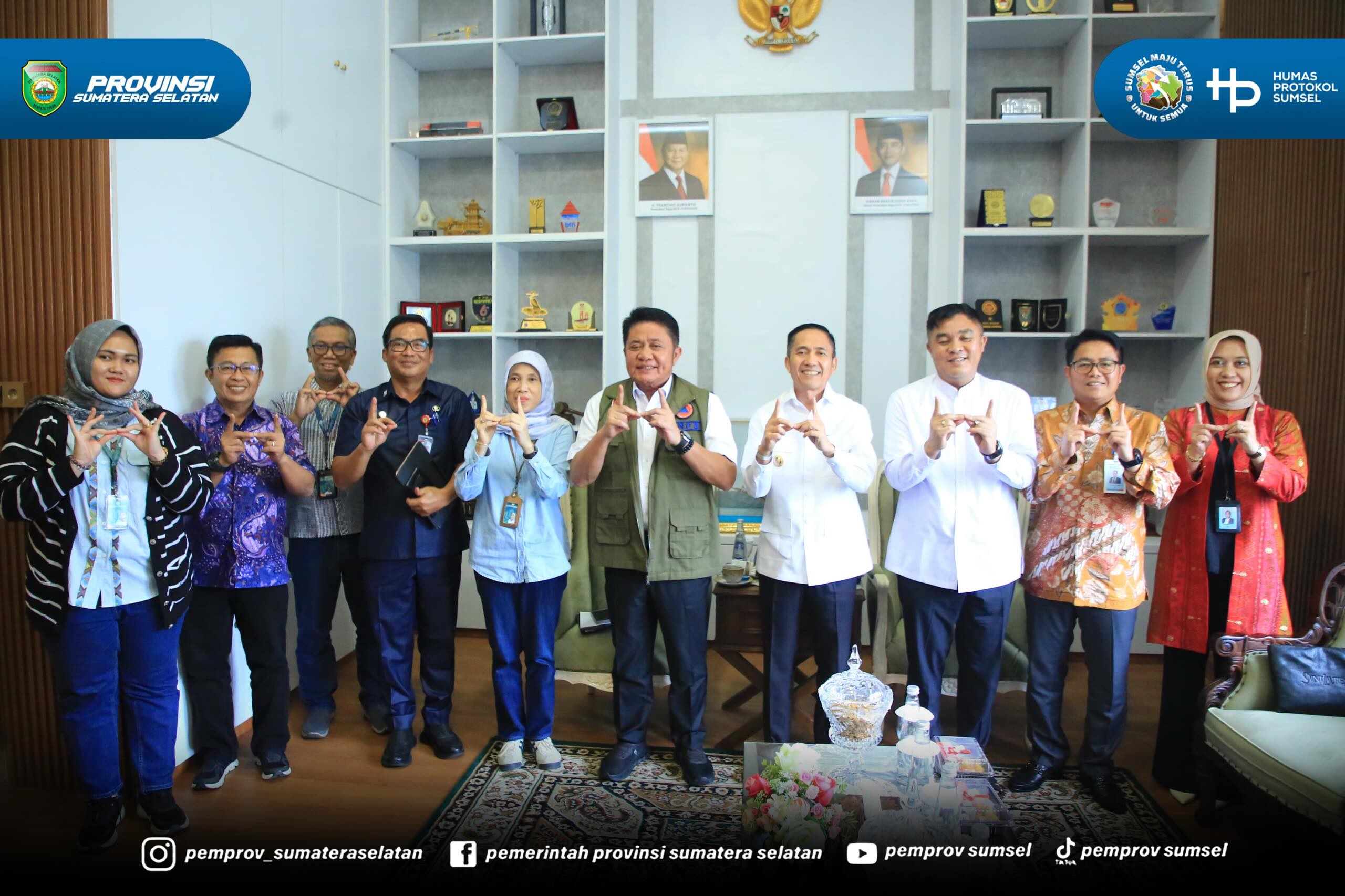 Gubernur Sumsel Dr. H. Herman Deru membawa kabar menggembirakan terkait program perumahan dari pemerintah pusat.
