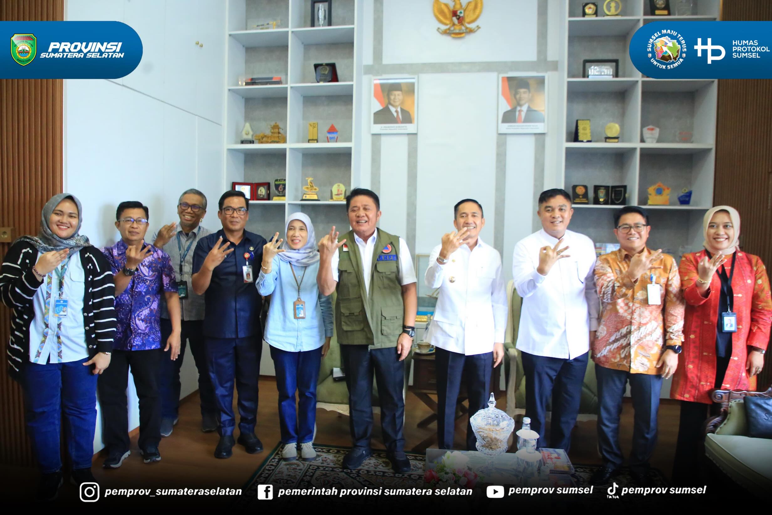 Gubernur Sumsel Dr. H. Herman Deru membawa kabar menggembirakan terkait program perumahan dari pemerintah pusat.