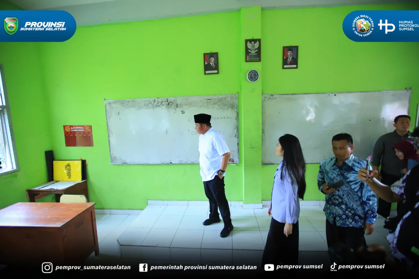 Palembang – Gubernur Sumatera Selatan (Sumsel), Dr. H. Herman Deru (HD), menegaskan komitmennya untuk membangun kualitas pendidikan yang merata di seluruh Sumsel melalui penguatan kualitas guru, tata kelola sekolah, serta pendidikan karakter siswa.