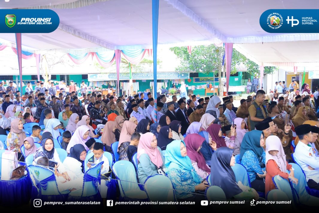Muara Enim - Wakil Gubernur Sumsel H. Cik Ujang menghadiri Haflah Akhir Sanah dan Wisuda Angkatan IV Pondok Pesantren Al Ittifaqiah Indralaya Kampus Lecah Kacamatan Lubai Ulu Kabupaten Muara Enim. Senin (15/06/2026).