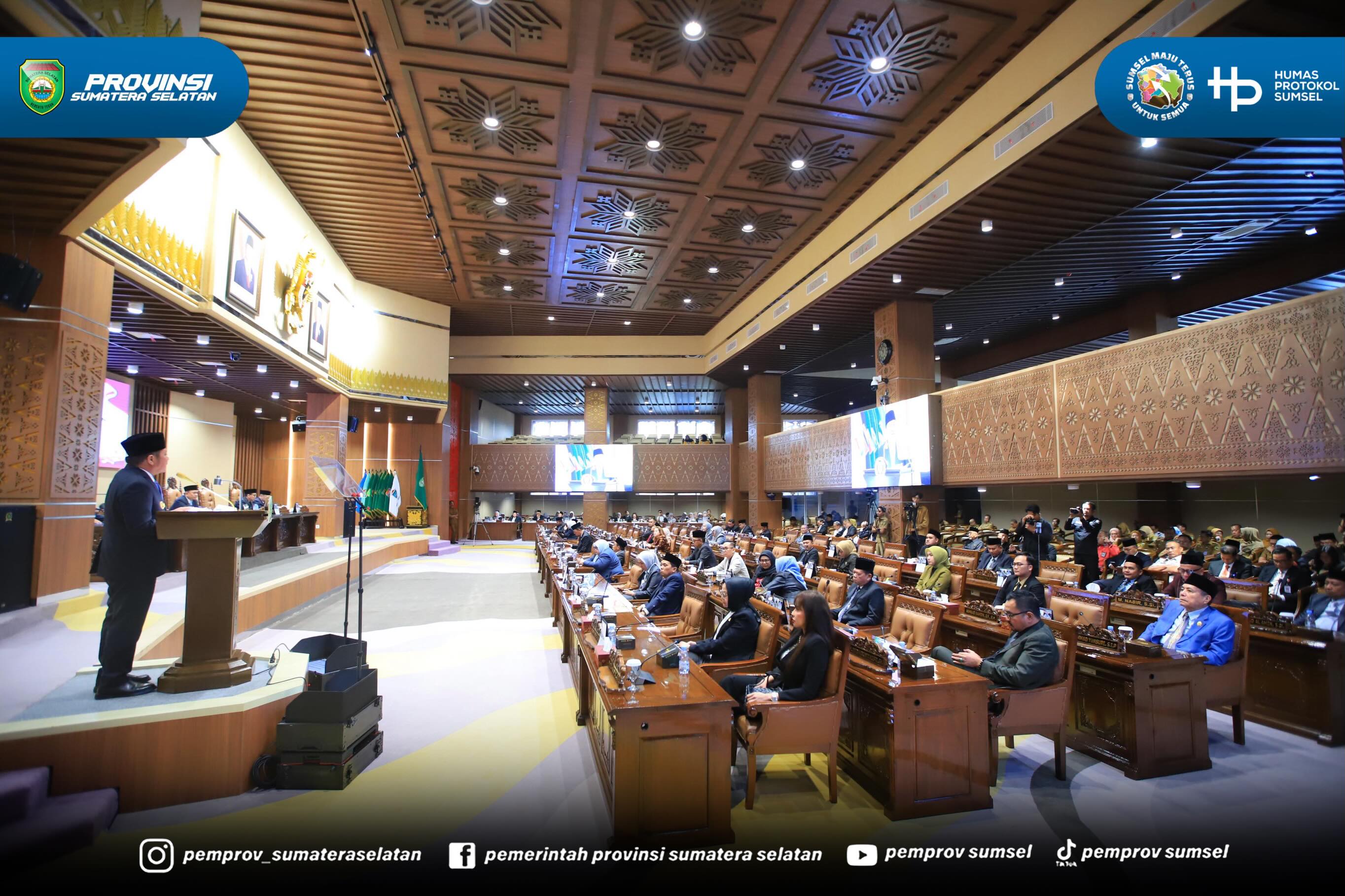 Palembang - Di bawah kepemimpinan Gubernur Sumsel Dr. H. Herman Deru, Provinsi Sumsel kembali mengukir prestasi gemilang di bidang tata kelola keuangan. Untuk ke-12 kalinya secara berturut-turut Provinsi Sumsel mendapatkan predikat Opini Wajar Tan...