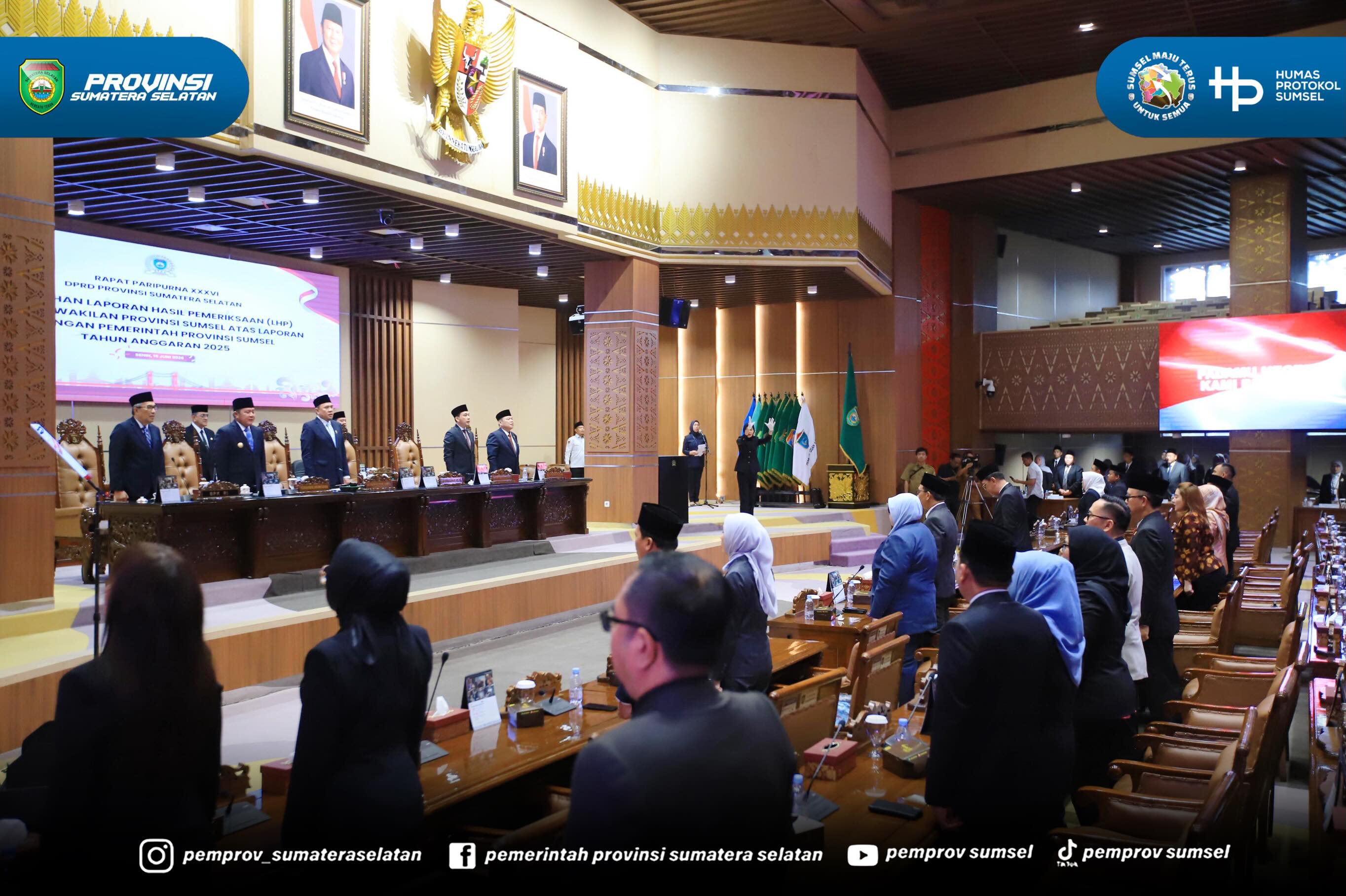 Palembang - Di bawah kepemimpinan Gubernur Sumsel Dr. H. Herman Deru, Provinsi Sumsel kembali mengukir prestasi gemilang di bidang tata kelola keuangan. Untuk ke-12 kalinya secara berturut-turut Provinsi Sumsel mendapatkan predikat Opini Wajar Tan...