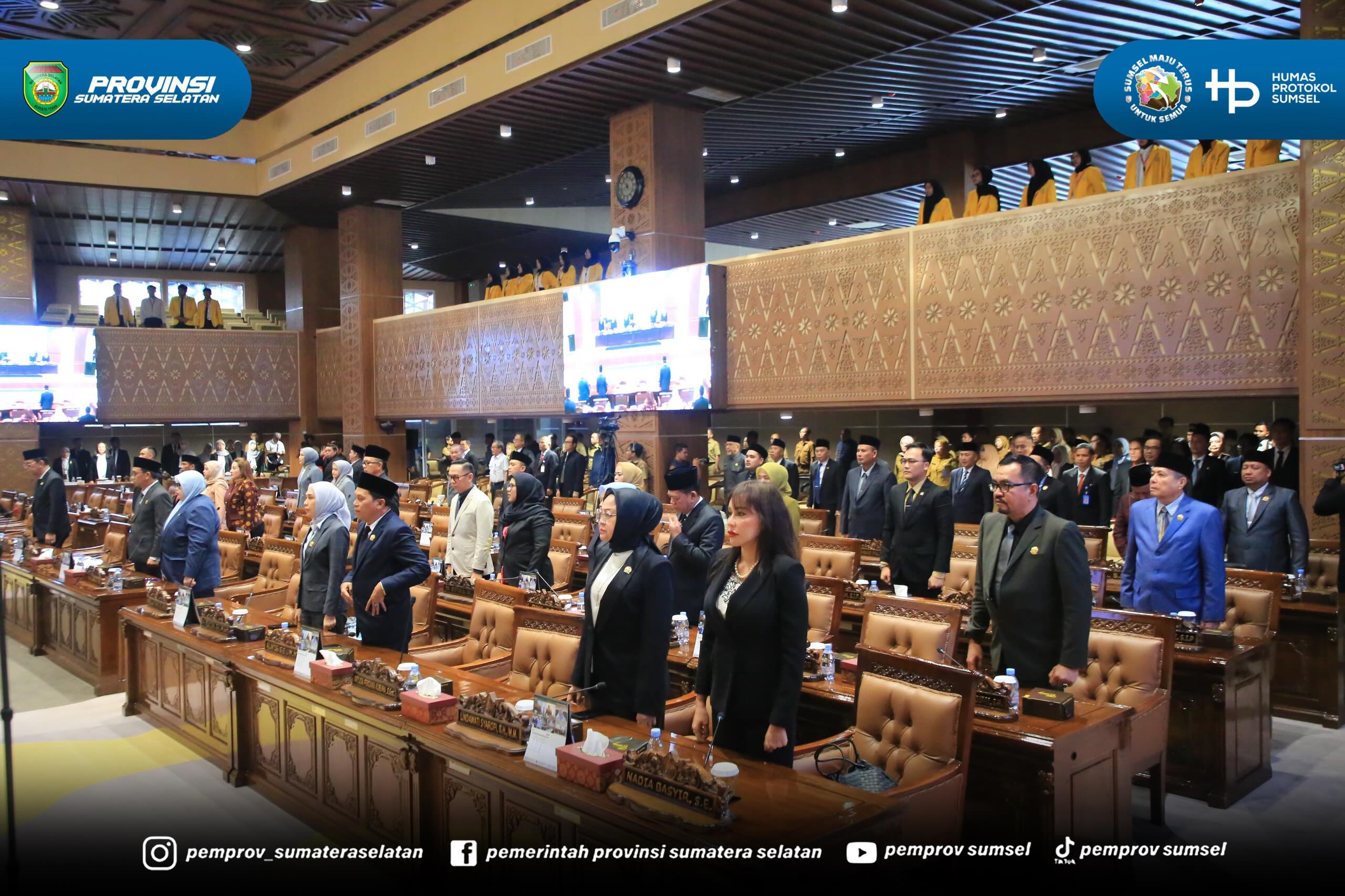 Palembang - Di bawah kepemimpinan Gubernur Sumsel Dr. H. Herman Deru, Provinsi Sumsel kembali mengukir prestasi gemilang di bidang tata kelola keuangan. Untuk ke-12 kalinya secara berturut-turut Provinsi Sumsel mendapatkan predikat Opini Wajar Tan...