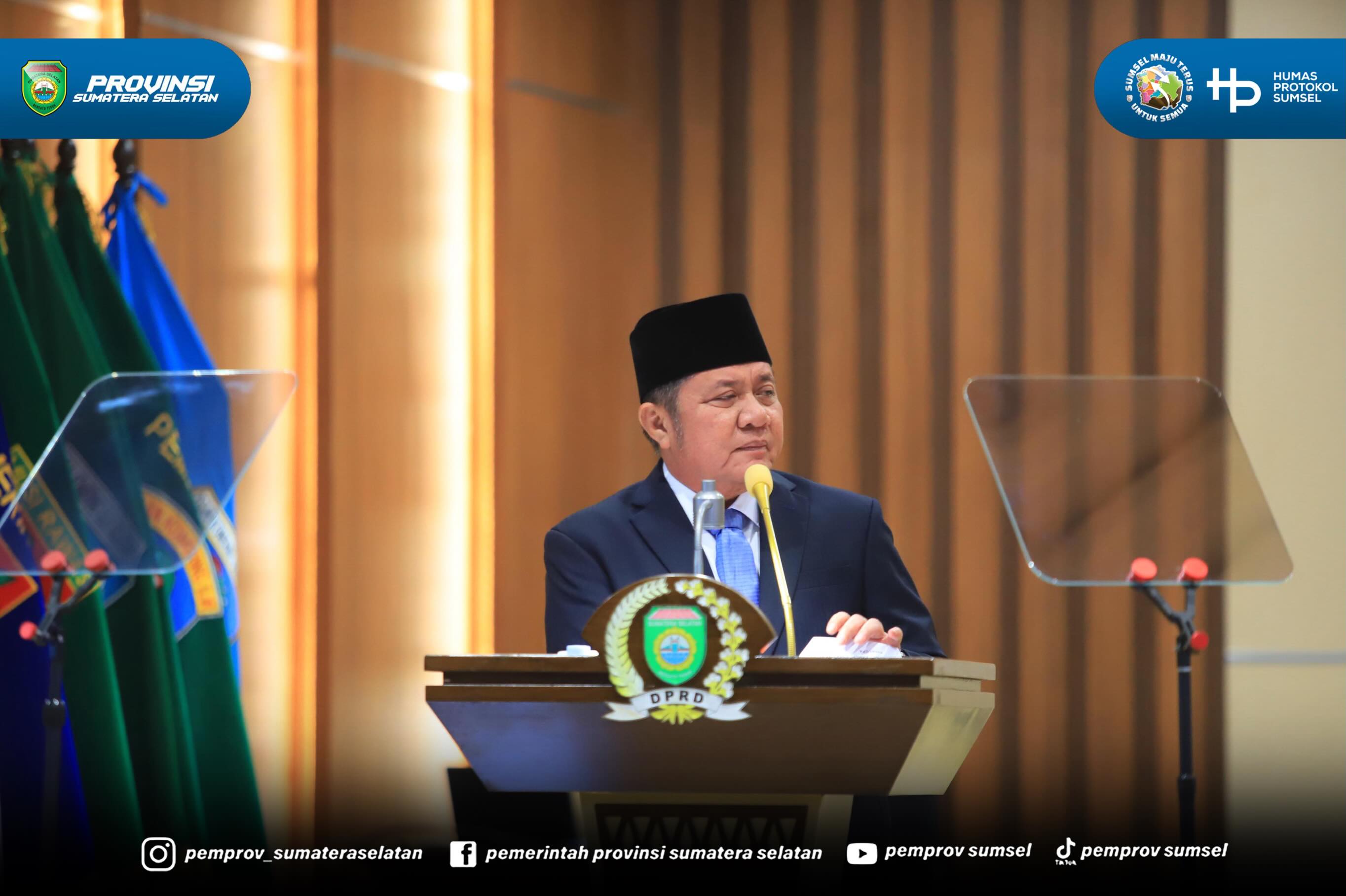 Palembang - Di bawah kepemimpinan Gubernur Sumsel Dr. H. Herman Deru, Provinsi Sumsel kembali mengukir prestasi gemilang di bidang tata kelola keuangan. Untuk ke-12 kalinya secara berturut-turut Provinsi Sumsel mendapatkan predikat Opini Wajar Tan...