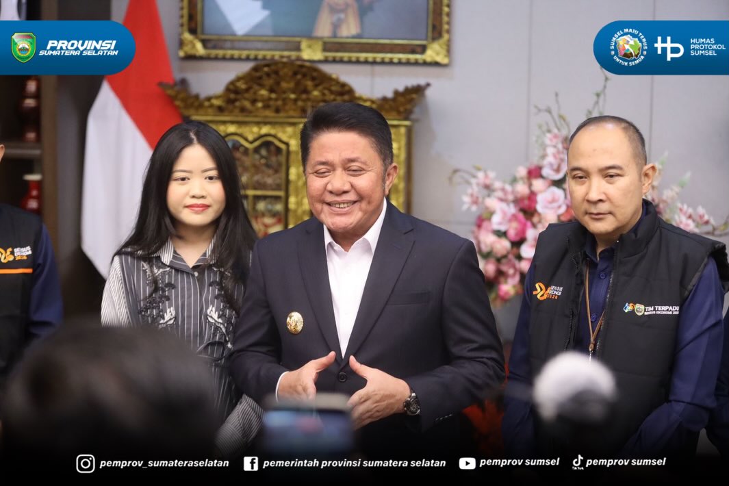 Palembang – Gubernur Sumatera Selatan (Sumsel) H. Herman Deru menyambut baik pelaksanaan Pendataan Sensus Ekonomi 2026 yang dilakukan Badan Pusat Statistik (BPS) Provinsi Sumsel.