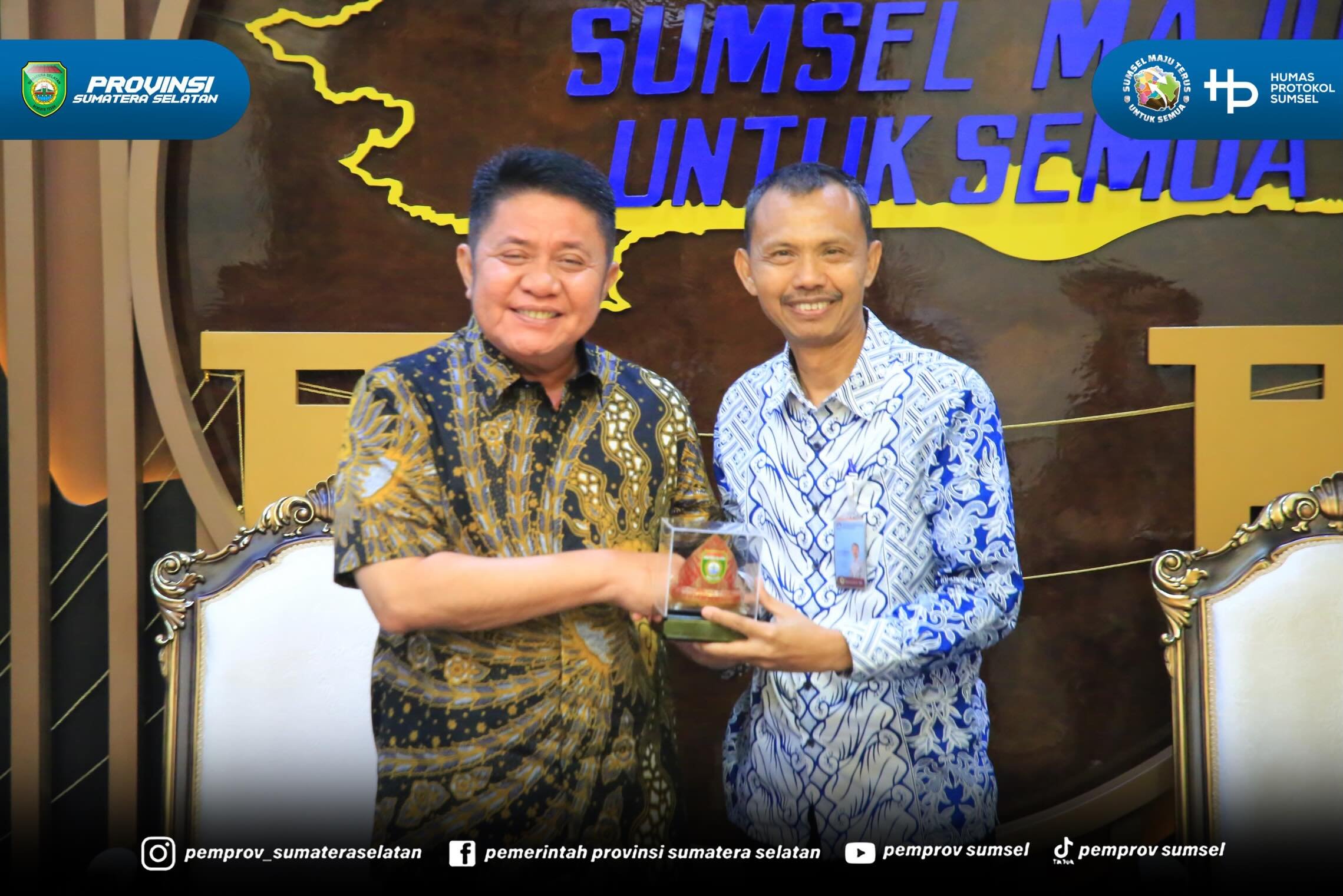 Palembang - Gubernur Sumatera Selatan (Sumsel) H. Herman Deru mendorong Politeknik Negeri Sriwijaya (Polsri) untuk memperkuat komunikasi dengan Pemerintah Provinsi Sumsel serta menyelaraskan pengembangan pendidikan vokasi dengan kebutuhan dan pote...