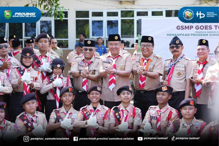 Palembang – Wakil Gubernur Sumatera Selatan (Sumsel) H. Cik Ujang secara resmi membuka Jambore Daerah (JAMDA) IX Gerakan Pramuka Sumsel Tahun 2026 yang diselenggarakan oleh Kwartir Daerah (Kwarda) Gerakan Pramuka Sumsel di Lapangan Utama Bumi Perk...