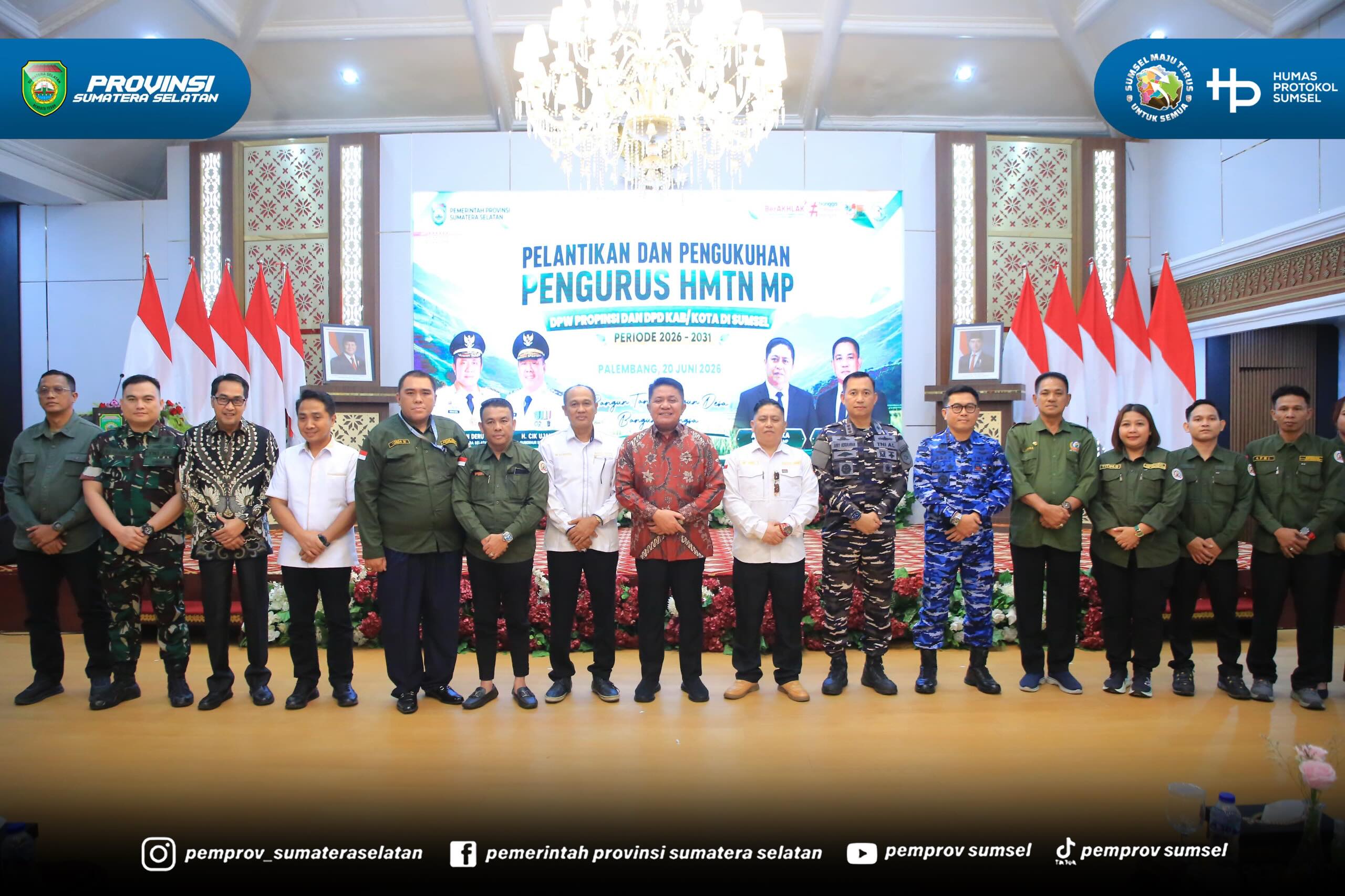 Palembang – Ketua Umum Dewan Pimpinan Pusat (DPP) Himpunan Masyarakat Tani Nusantara Merah Putih (HMTN MP), Asril Naska, secara tegas mengakui Gubernur Sumatera Selatan (Sumsel) Dr. H. Herman Deru Layak disebut sebagai "Gubernur Pangan" Indonesia....