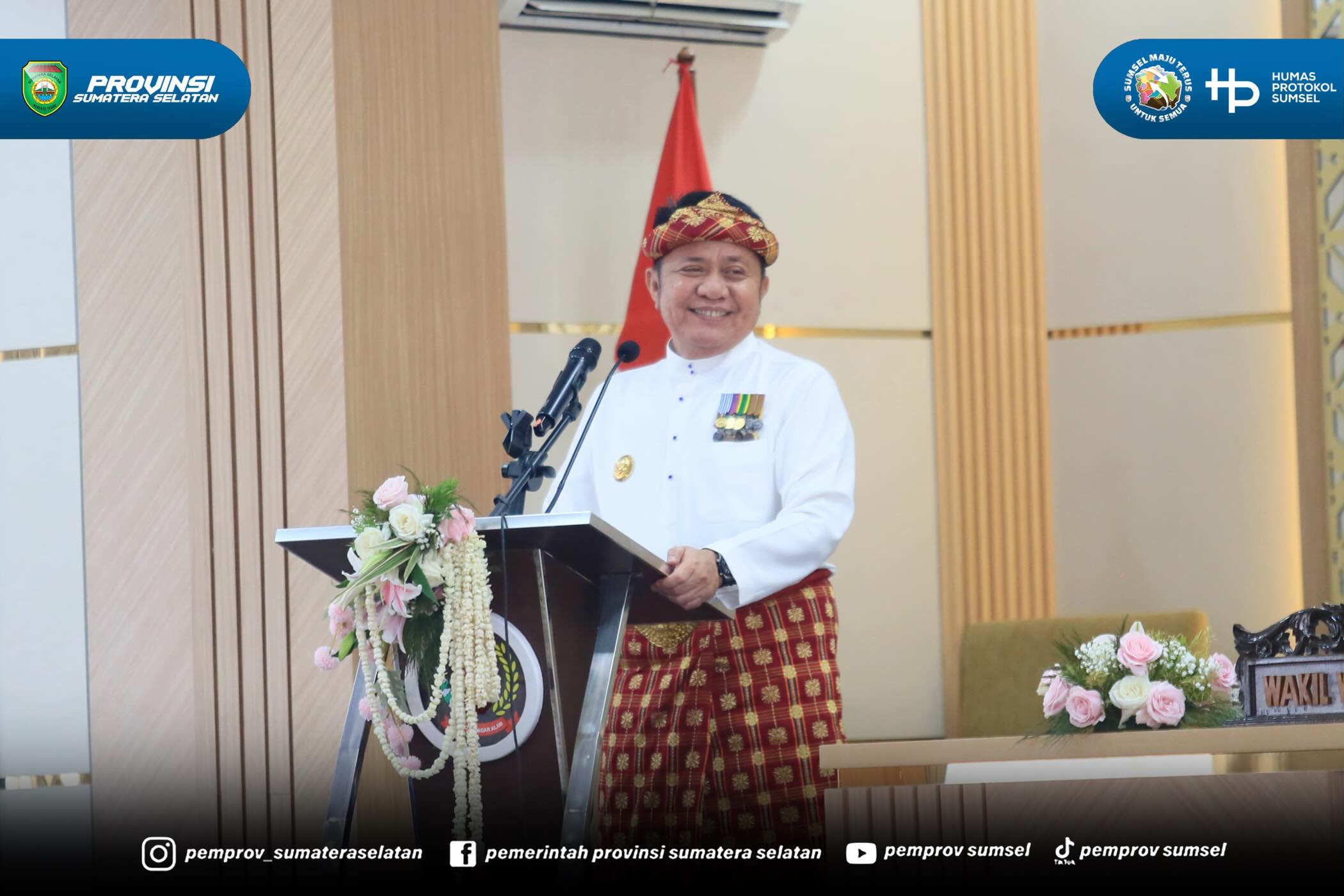 PAGARALAM – Gubernur Sumatera Selatan (Sumsel) Dr. H. Herman Deru mengajak seluruh pemerintah daerah memiliki ketangguhan dalam menghadapi berbagai perubahan, terutama terkait sistem pengelolaan keuangan daerah yang terus berkembang mengikuti kebi...