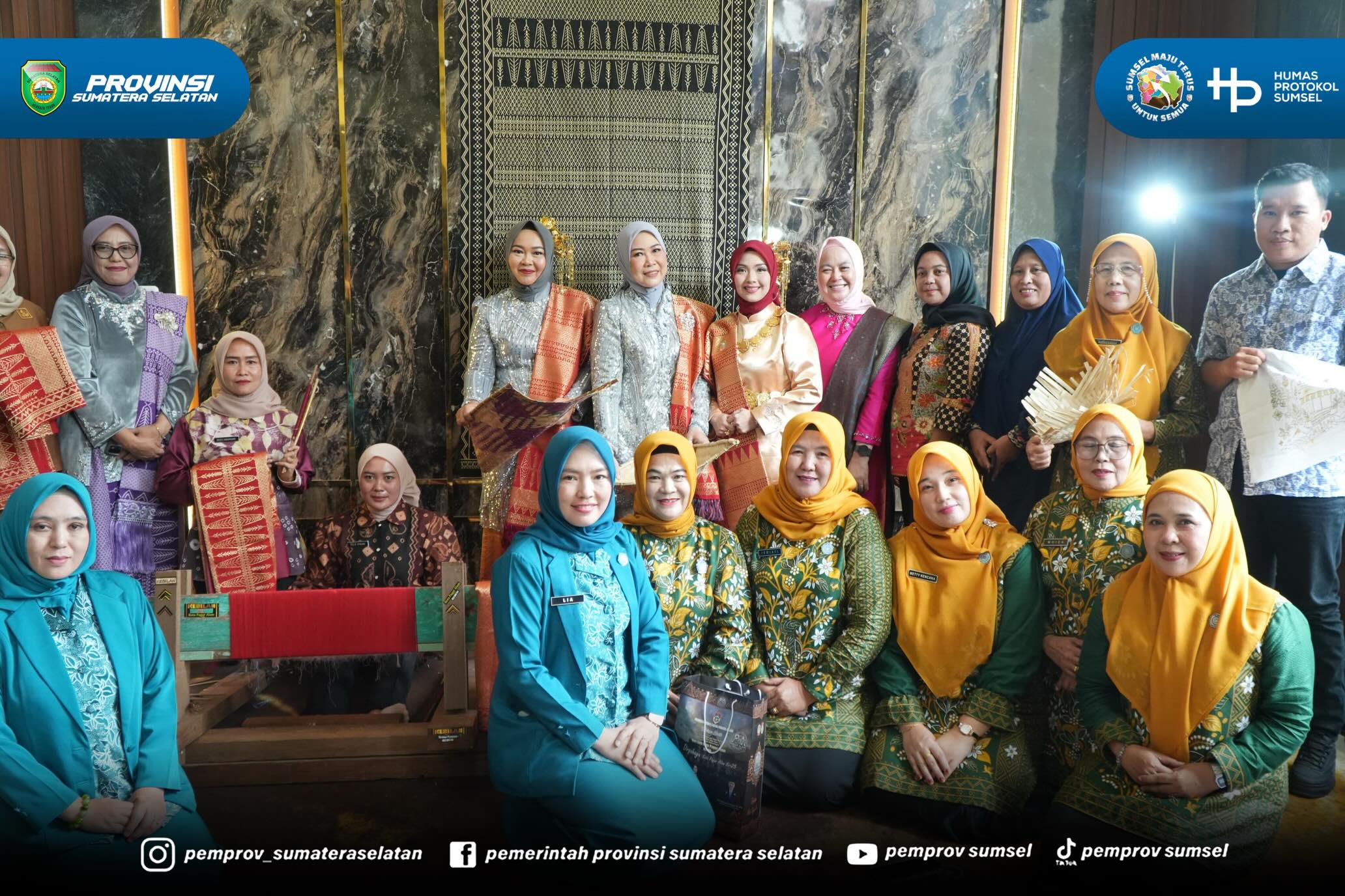 Pagaralam - Ketua Tim PKK Provinsi Sumsel Hj. Feby Herman Deru meresmikan Toko Serame yang dimiliki TP PKK Kota Pagaralam di Komplek Perkantoran Pemerintah Kota Pagaralam, Selasa (23/6/2026).