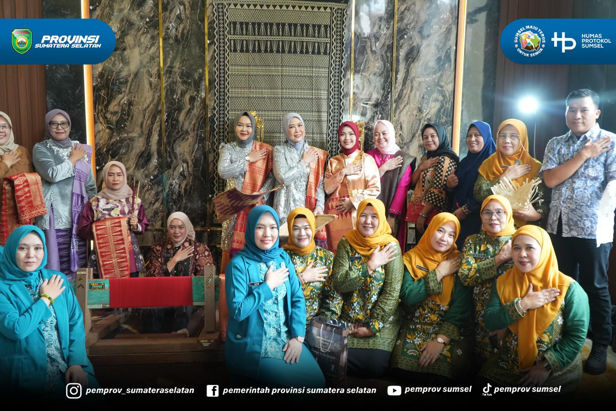 Pagaralam - Ketua Tim PKK Provinsi Sumsel Hj. Feby Herman Deru meresmikan Toko Serame yang dimiliki TP PKK Kota Pagaralam di Komplek Perkantoran Pemerintah Kota Pagaralam, Selasa (23/6/2026).