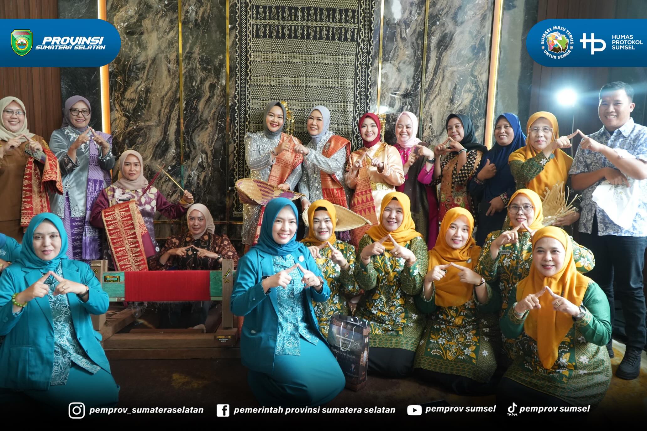 Pagaralam - Ketua Tim PKK Provinsi Sumsel Hj. Feby Herman Deru meresmikan Toko Serame yang dimiliki TP PKK Kota Pagaralam di Komplek Perkantoran Pemerintah Kota Pagaralam, Selasa (23/6/2026).