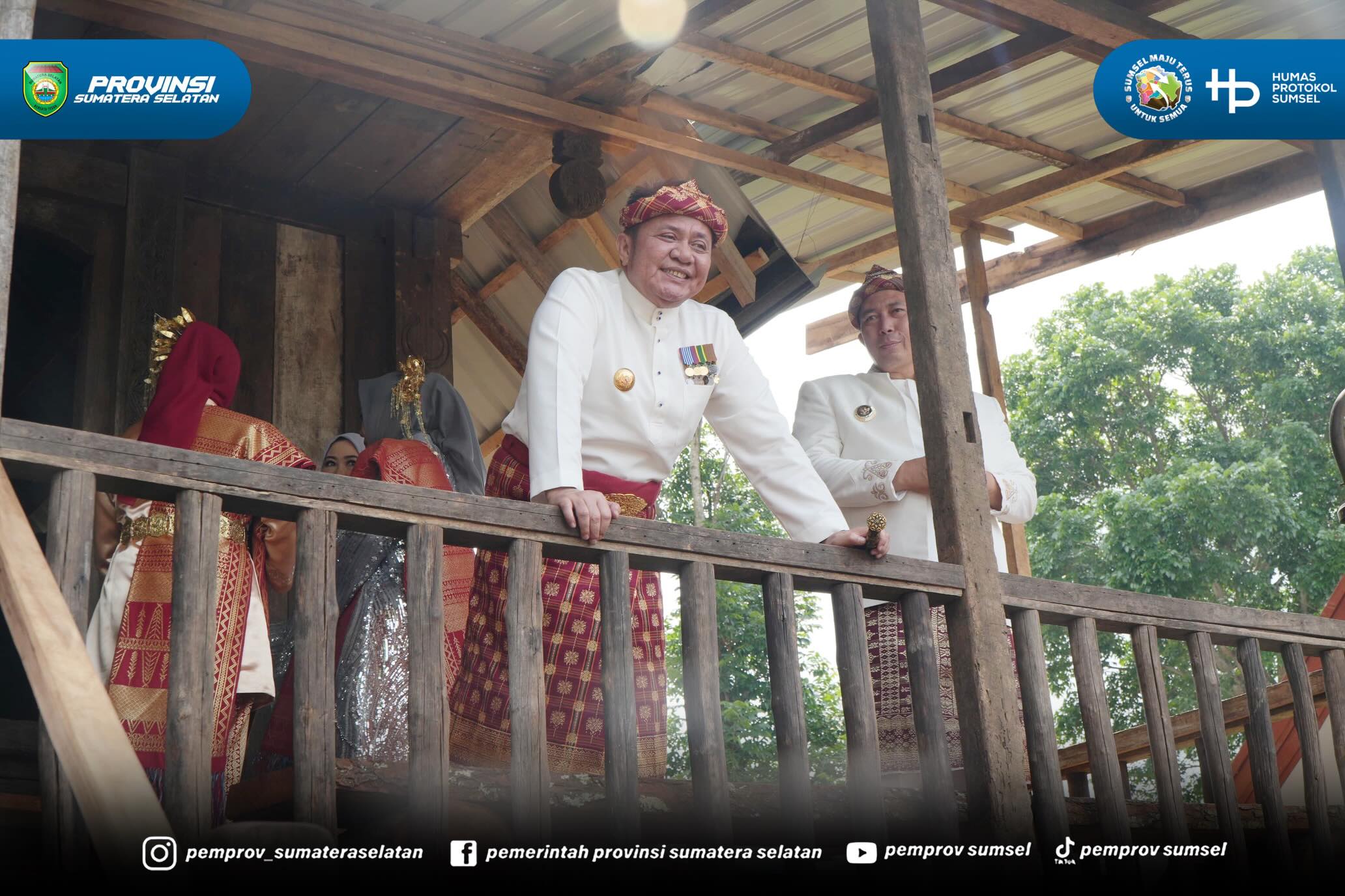 Gubernur Sumsel Dr. H. Herman Deru meresmikan Rumah Baghi Restorative Justice di Kompleks MTQ Gunung Gare, Selasa (23/6/2026).