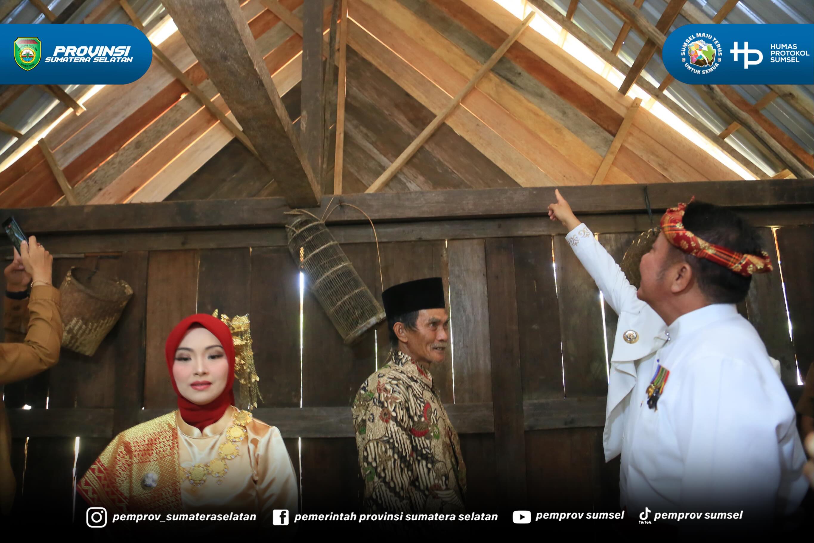 Gubernur Sumsel Dr. H. Herman Deru meresmikan Rumah Baghi Restorative Justice di Kompleks MTQ Gunung Gare, Selasa (23/6/2026).