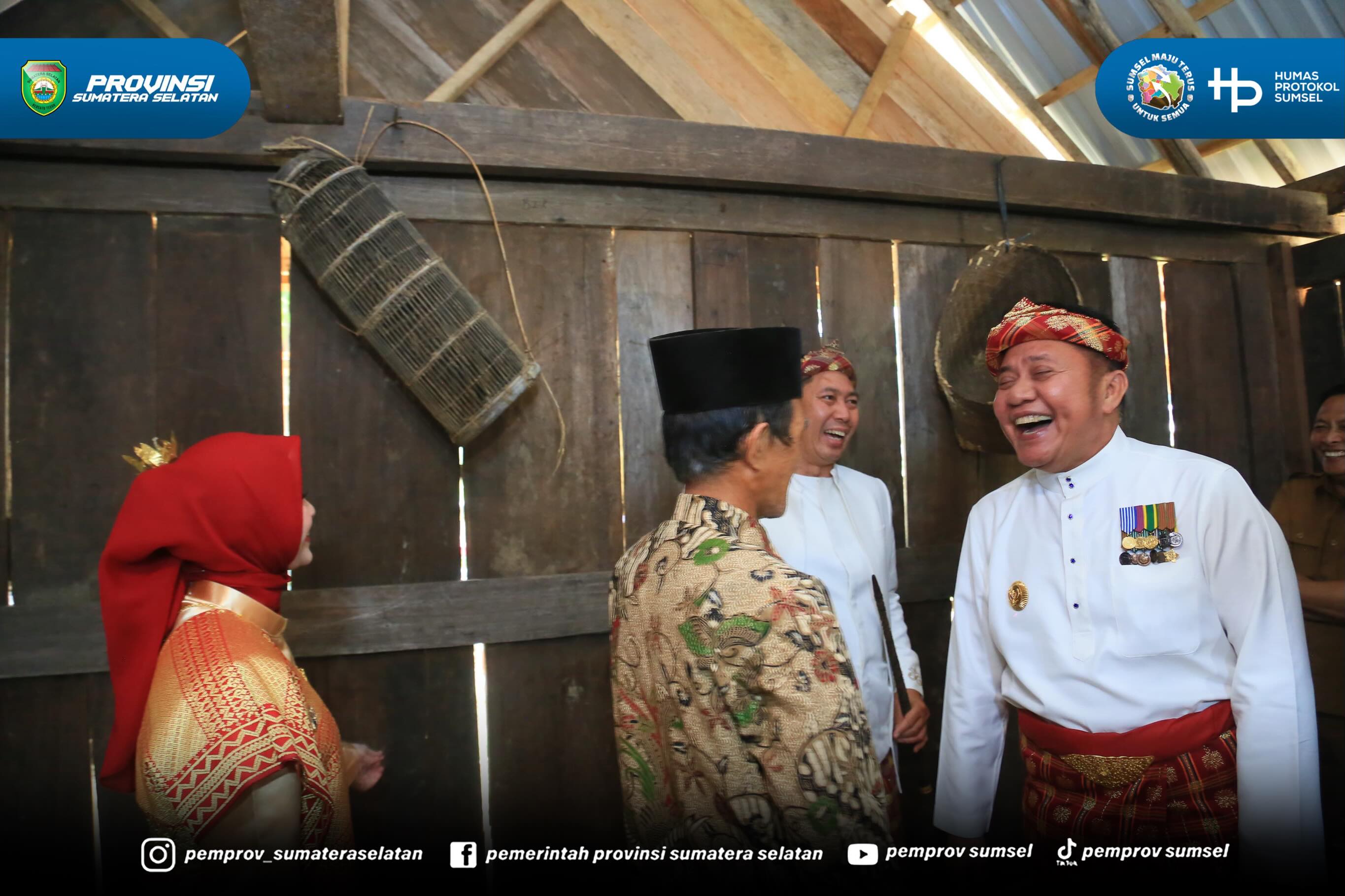 Gubernur Sumsel Dr. H. Herman Deru meresmikan Rumah Baghi Restorative Justice di Kompleks MTQ Gunung Gare, Selasa (23/6/2026).