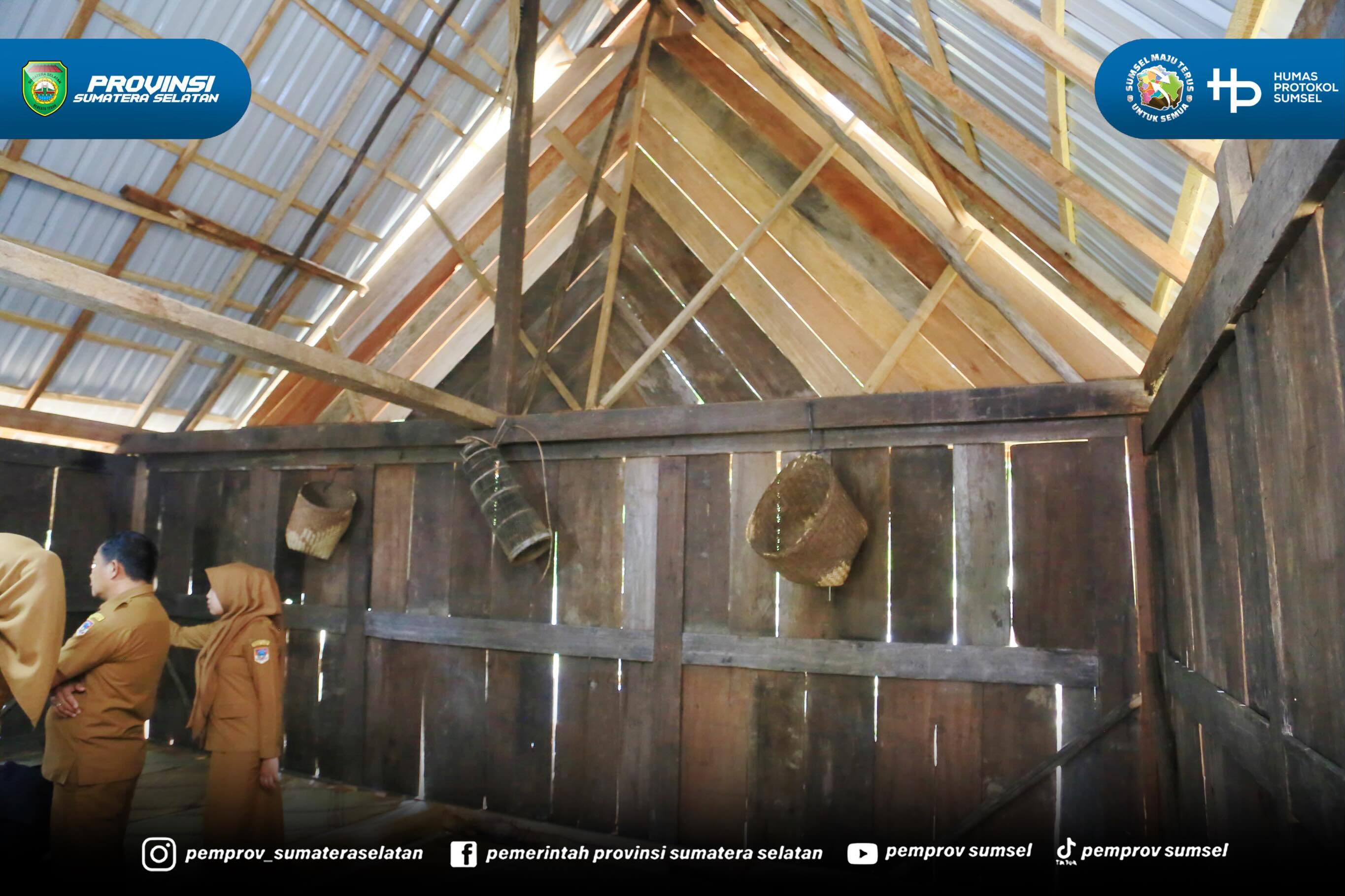 Gubernur Sumsel Dr. H. Herman Deru meresmikan Rumah Baghi Restorative Justice di Kompleks MTQ Gunung Gare, Selasa (23/6/2026).