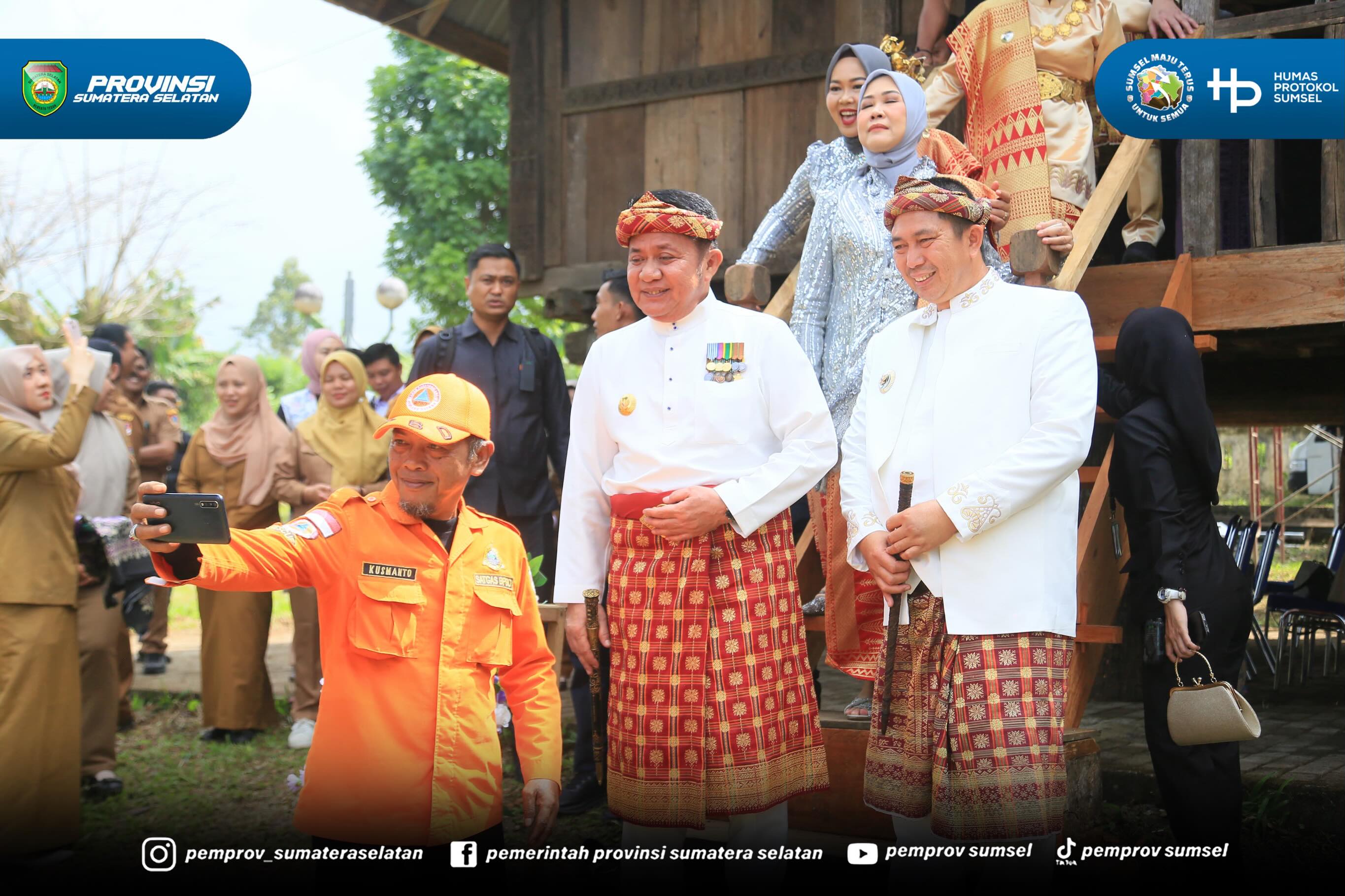 Gubernur Sumsel Dr. H. Herman Deru meresmikan Rumah Baghi Restorative Justice di Kompleks MTQ Gunung Gare, Selasa (23/6/2026).