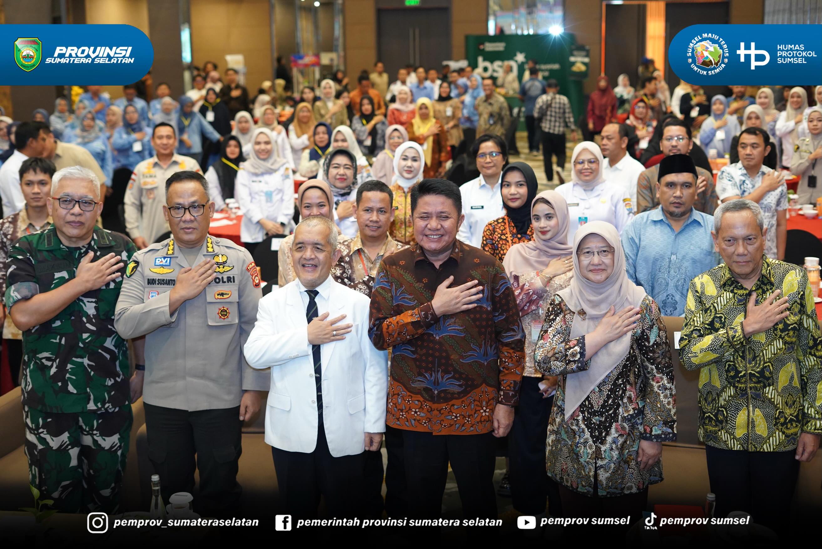 Palembang - Gubernur Sumatera Selatan (Sumsel) H. Herman Deru secara resmi membuka Grand Opening dan Seminar Nasional Sriwijaya Health Institute (SHI) di Ballroom Hotel Harper Palembang, Rabu (24/6/2026). Kehadiran lembaga pendidikan dan pelatihan...