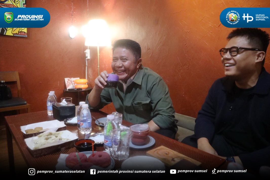 Palembang – Gubernur Sumatera Selatan (Sumsel) H. Herman Deru didampingi Kepala Perwakilan Bank Indonesia (BI) Sumsel Bambang Pramono, Kepala Otoritas Jasa Keuangan (OJK) Sumsel Arifin Susanto, serta sejumlah Kepala Organisasi Perangkat Daerah (OP...
