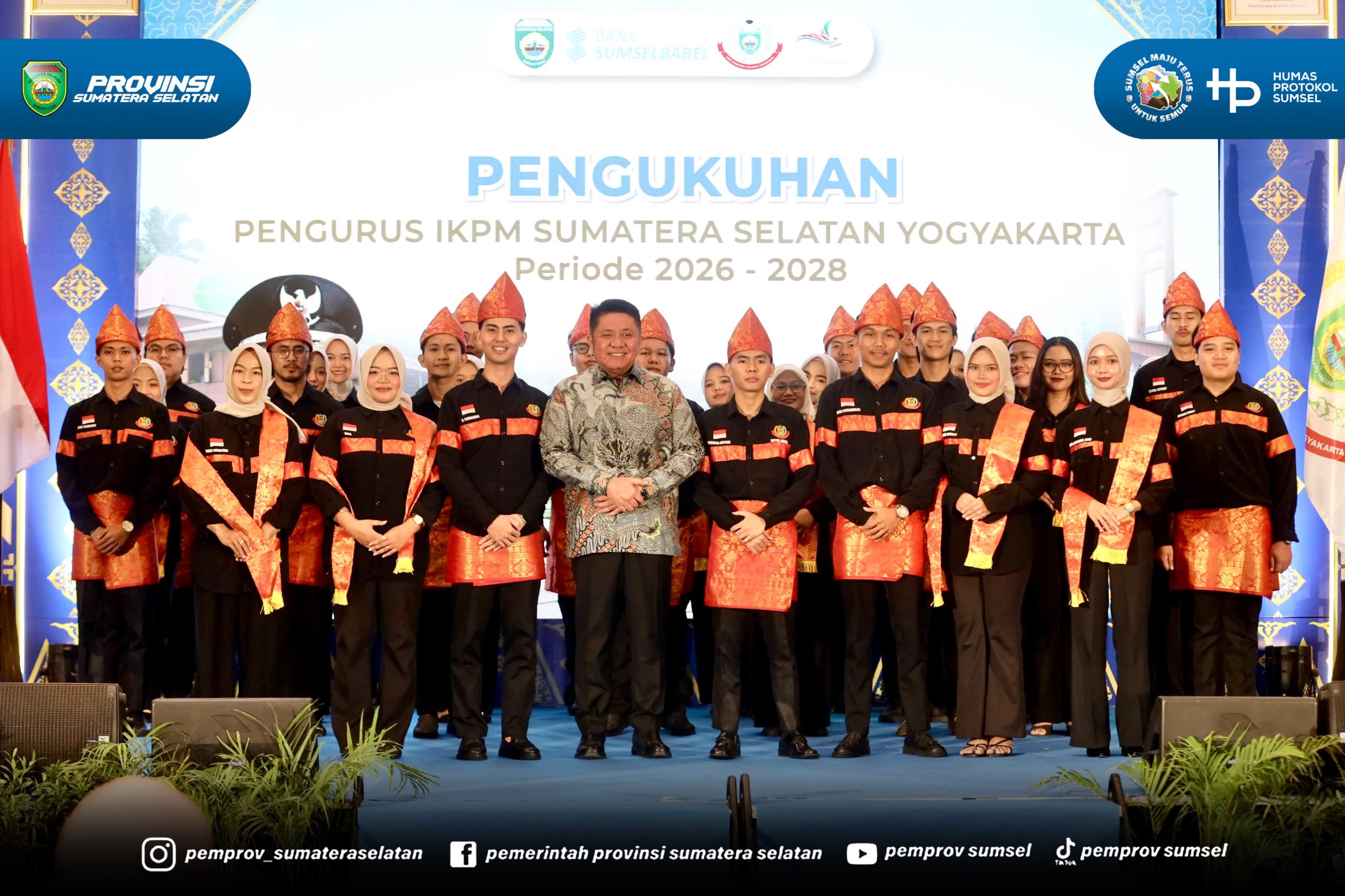 Yogyakarta — Gubernur Sumatera Selatan (Sumsel) Dr. H. Herman Deru terus menggaungkan program Sumsel Health Tourism sebagai salah satu program strategis Pemerintah Provinsi Sumsel. Kali ini, sosialisasi dilakukan kepada Ikatan Keluarga Pelajar Mah...