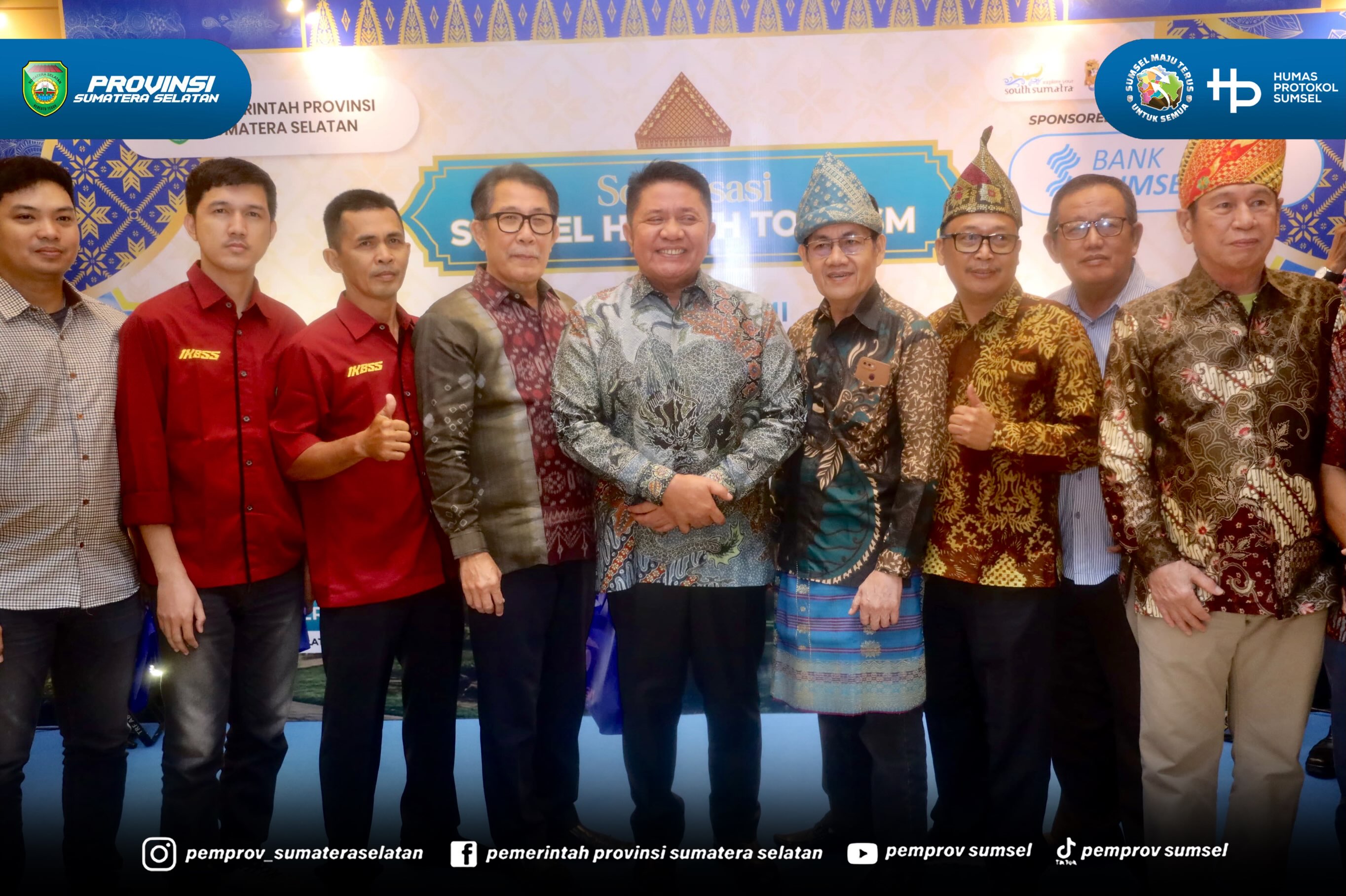 Yogyakarta — Gubernur Sumatera Selatan (Sumsel) Dr. H. Herman Deru terus menggaungkan program Sumsel Health Tourism sebagai salah satu program strategis Pemerintah Provinsi Sumsel. Kali ini, sosialisasi dilakukan kepada Ikatan Keluarga Pelajar Mah...