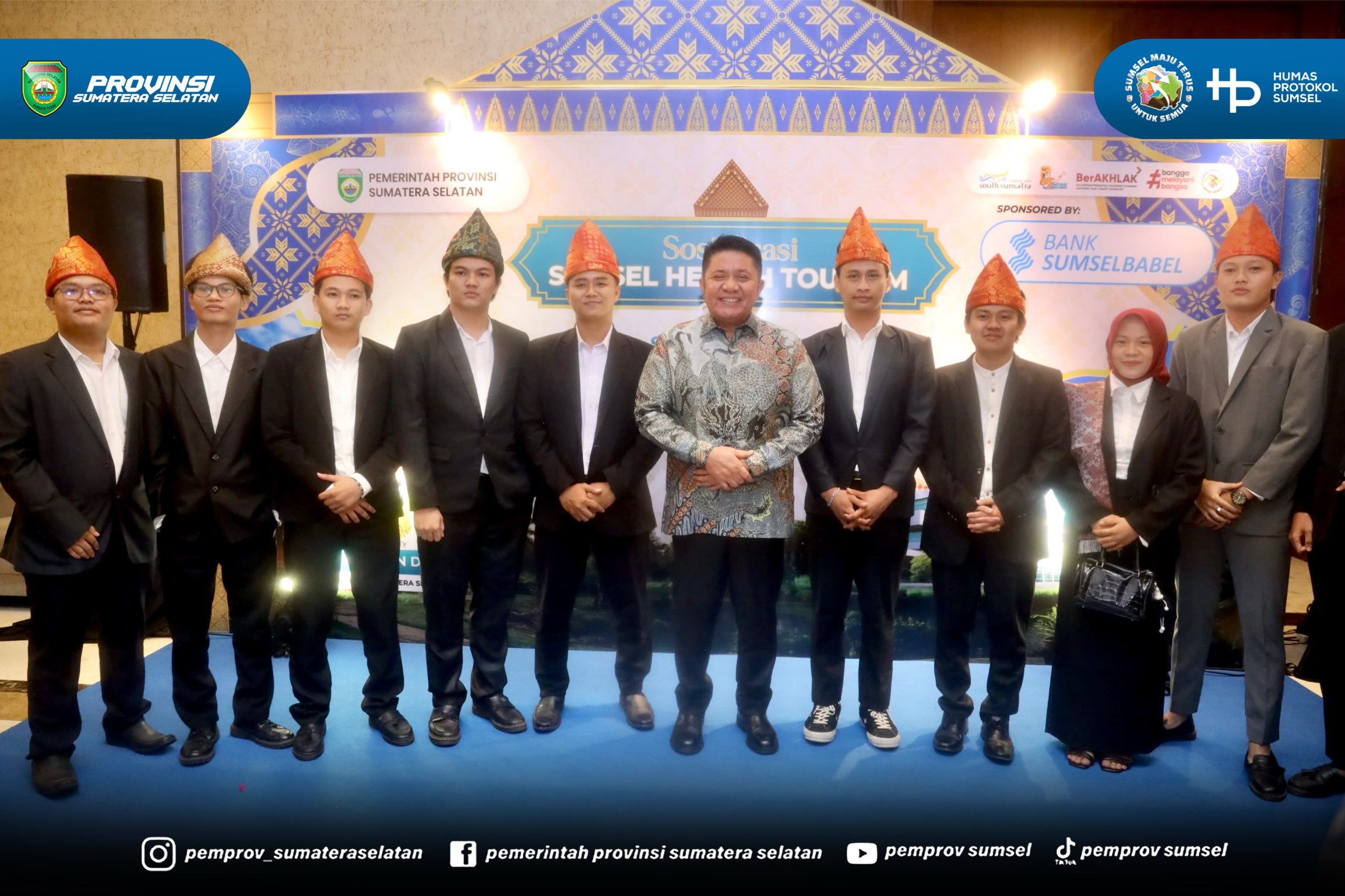 Yogyakarta — Gubernur Sumatera Selatan (Sumsel) Dr. H. Herman Deru terus menggaungkan program Sumsel Health Tourism sebagai salah satu program strategis Pemerintah Provinsi Sumsel. Kali ini, sosialisasi dilakukan kepada Ikatan Keluarga Pelajar Mah...