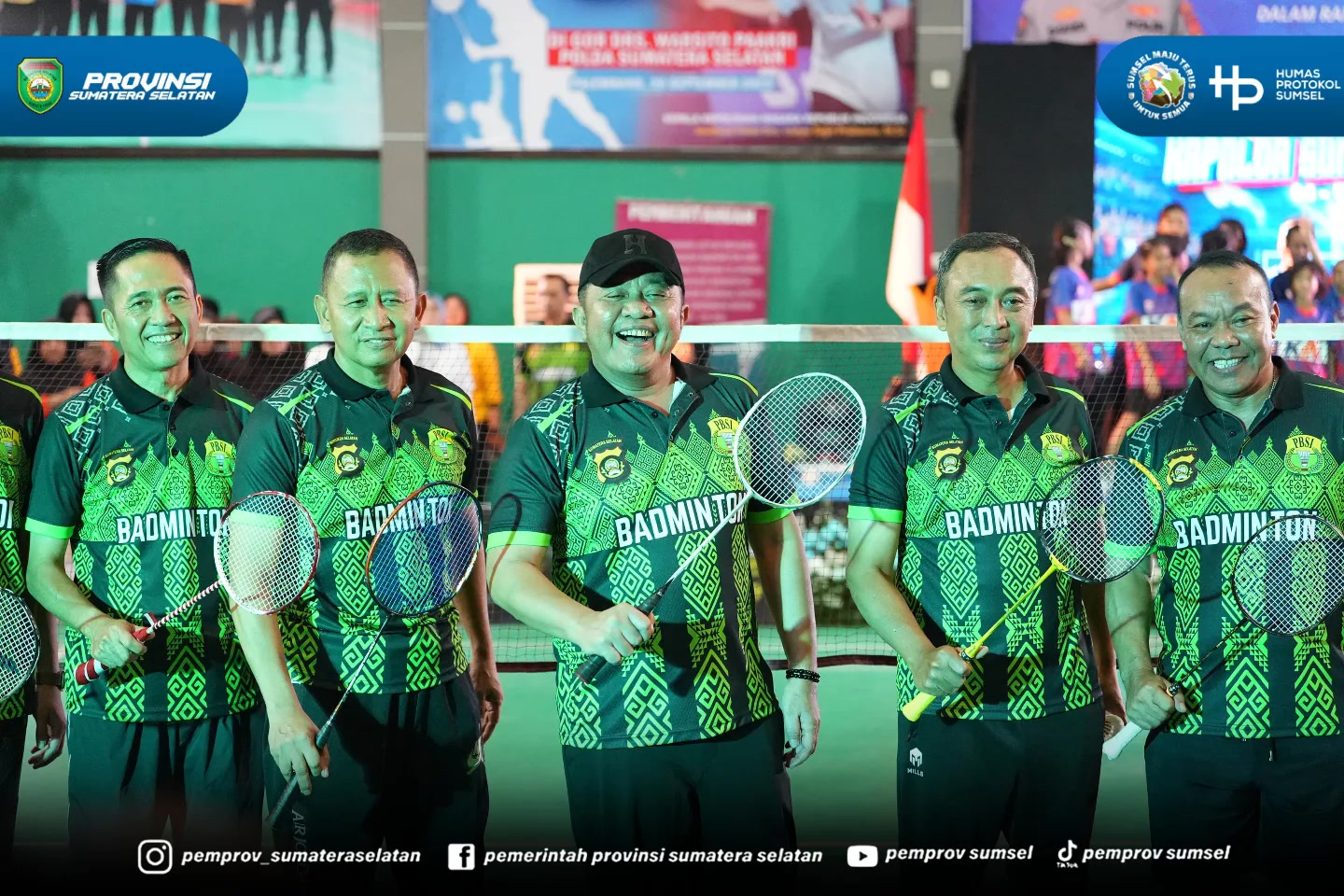 Palembang – Gubernur Sumatera Selatan (Sumsel) Dr. H. Herman Deru mengapresiasi penyelenggaraan Kejuaraan Kapolda Sumsel Cup VI 2026 yang digelar Polda Sumsel selama tujuh hari, mulai 4 hingga 10 Juli 2026. Kejuaraan tersebut merupakan rangkaian p...