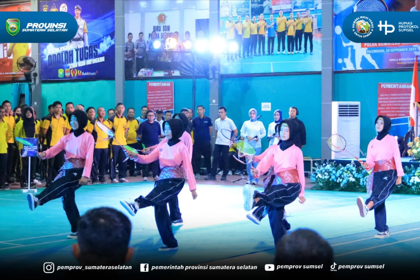 Palembang – Gubernur Sumatera Selatan (Sumsel) Dr. H. Herman Deru mengapresiasi penyelenggaraan Kejuaraan Kapolda Sumsel Cup VI 2026 yang digelar Polda Sumsel selama tujuh hari, mulai 4 hingga 10 Juli 2026. Kejuaraan tersebut merupakan rangkaian p...