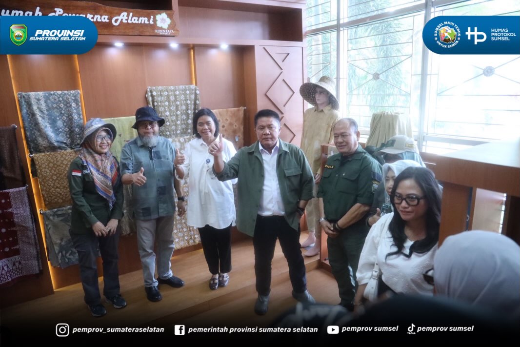 Gubernur Sumsel Herman Deru melaksanakan kunjungan kerja ke Kebun Raya Sriwijaya, yang berlokasi di Ogan Ilir, Kamis (09/07/26).