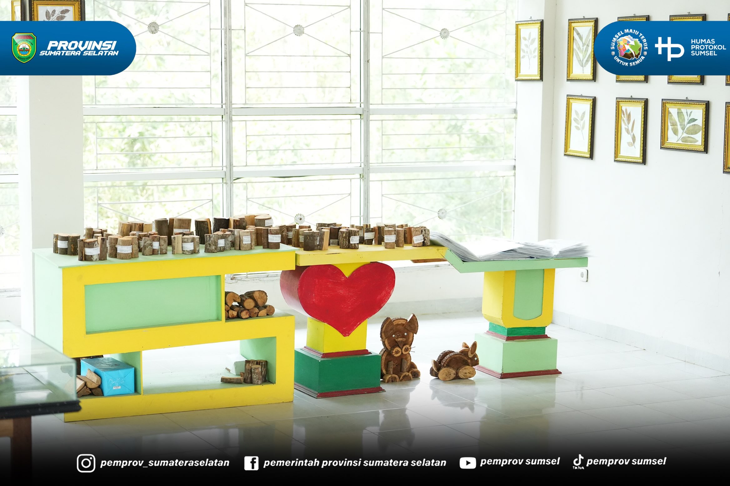 Gubernur Sumsel Herman Deru melaksanakan kunjungan kerja ke Kebun Raya Sriwijaya, yang berlokasi di Ogan Ilir, Kamis (09/07/26).