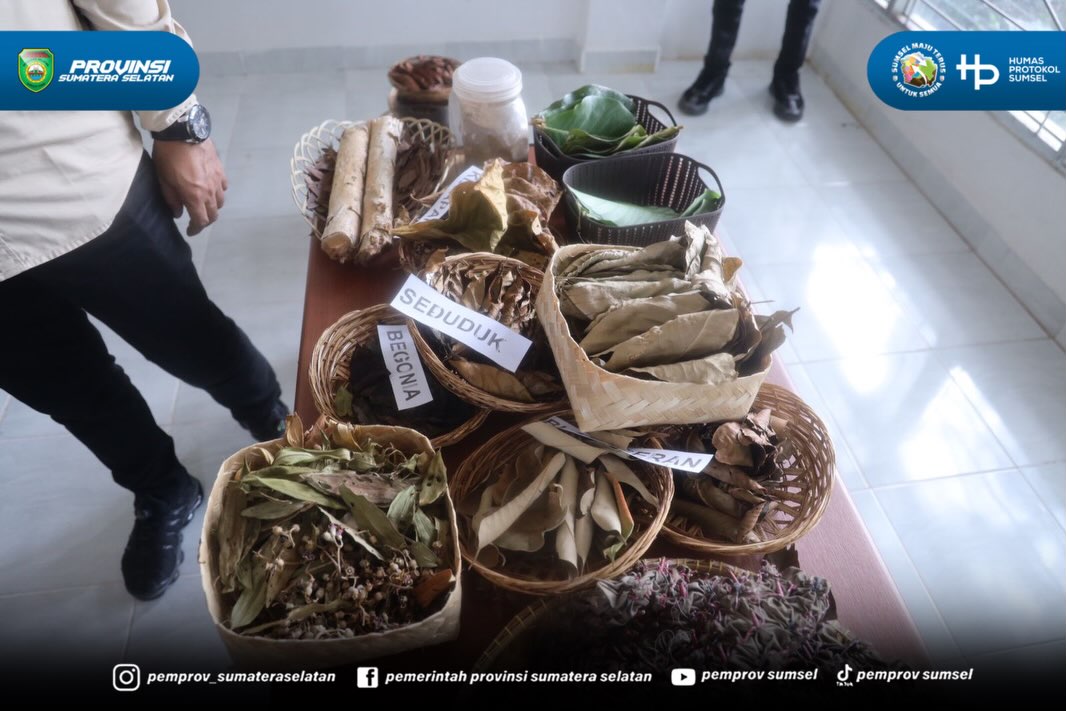 Gubernur Sumsel Herman Deru melaksanakan kunjungan kerja ke Kebun Raya Sriwijaya, yang berlokasi di Ogan Ilir, Kamis (09/07/26).
