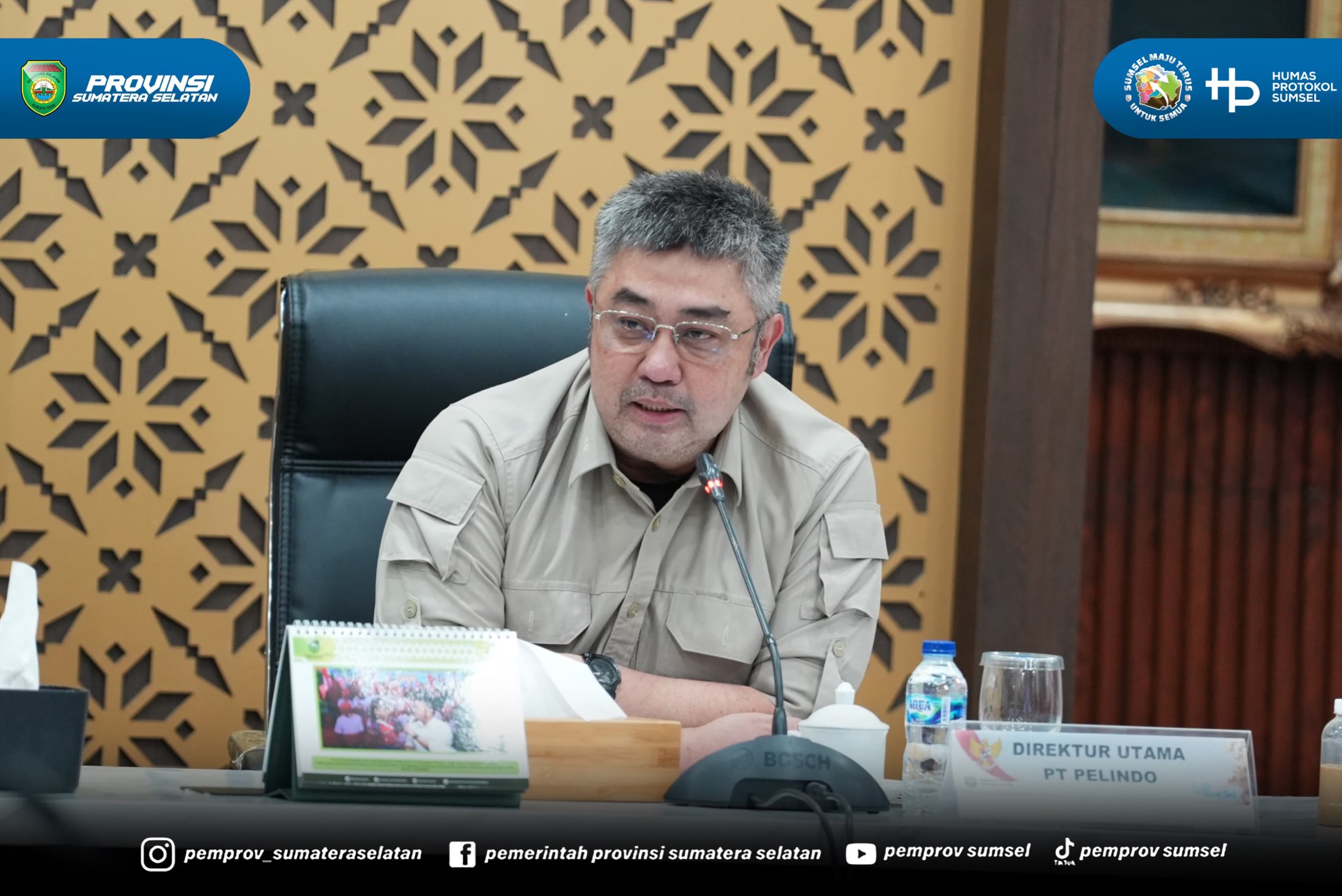 Palembang - Nama baru untuk megaproyek pelabuhan di Sumsel akhirnya disepakati. Pelabuhan Palembang New Port resmi akan bernama PT Pelabuhan Internasional Samudera Tanjung Carat.