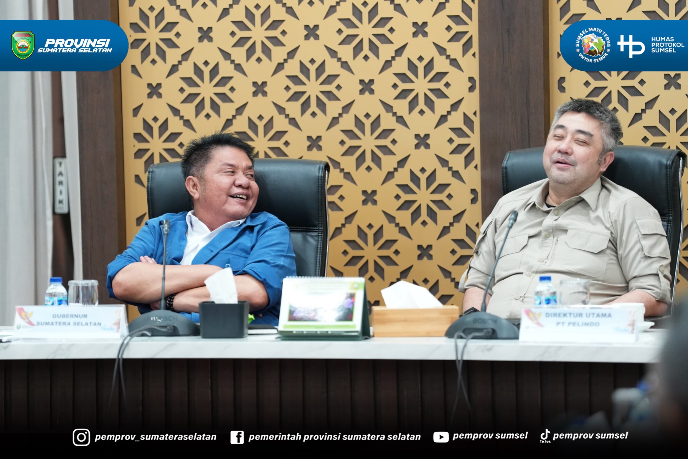 Palembang - Nama baru untuk megaproyek pelabuhan di Sumsel akhirnya disepakati. Pelabuhan Palembang New Port resmi akan bernama PT Pelabuhan Internasional Samudera Tanjung Carat.