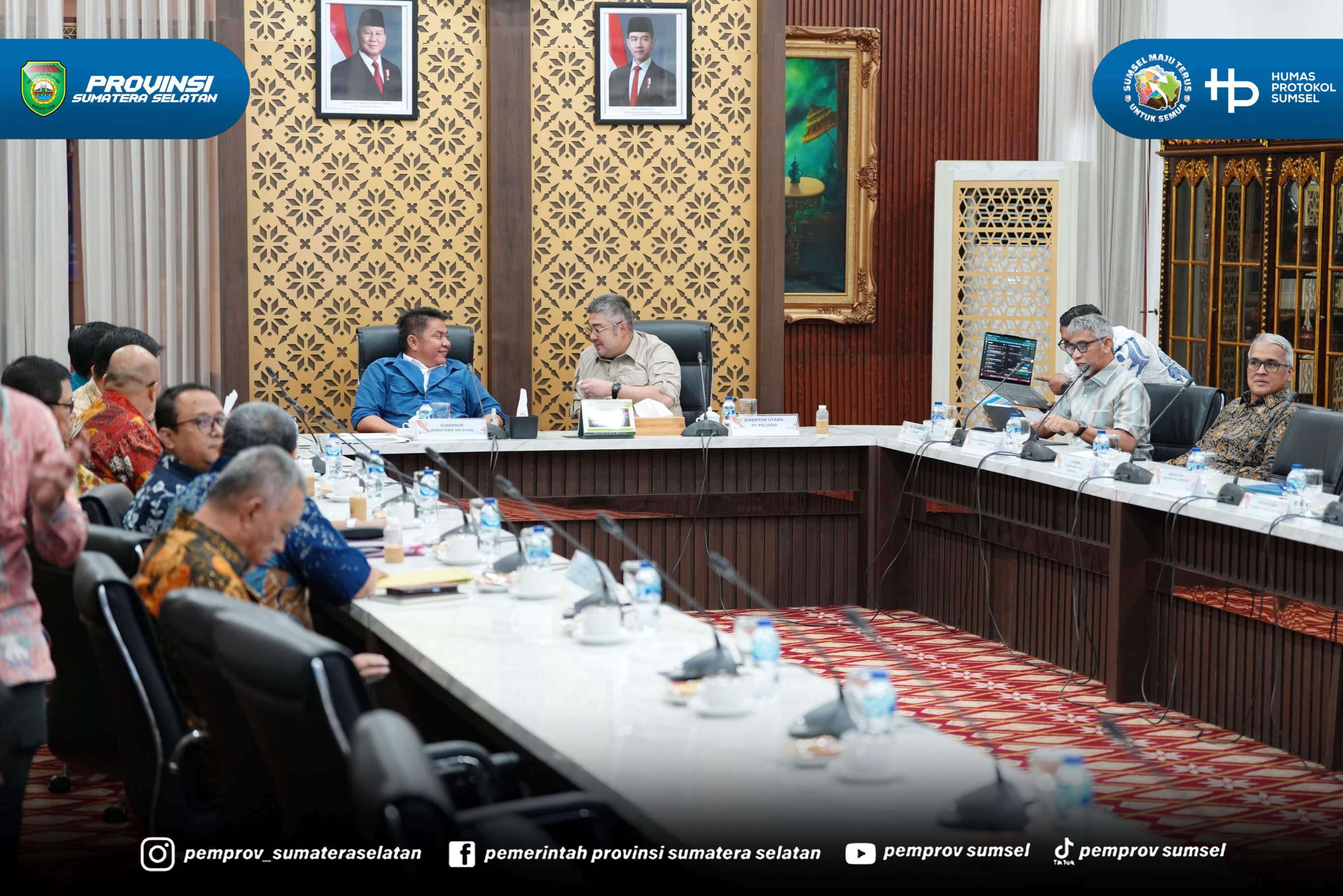 Palembang - Nama baru untuk megaproyek pelabuhan di Sumsel akhirnya disepakati. Pelabuhan Palembang New Port resmi akan bernama PT Pelabuhan Internasional Samudera Tanjung Carat.