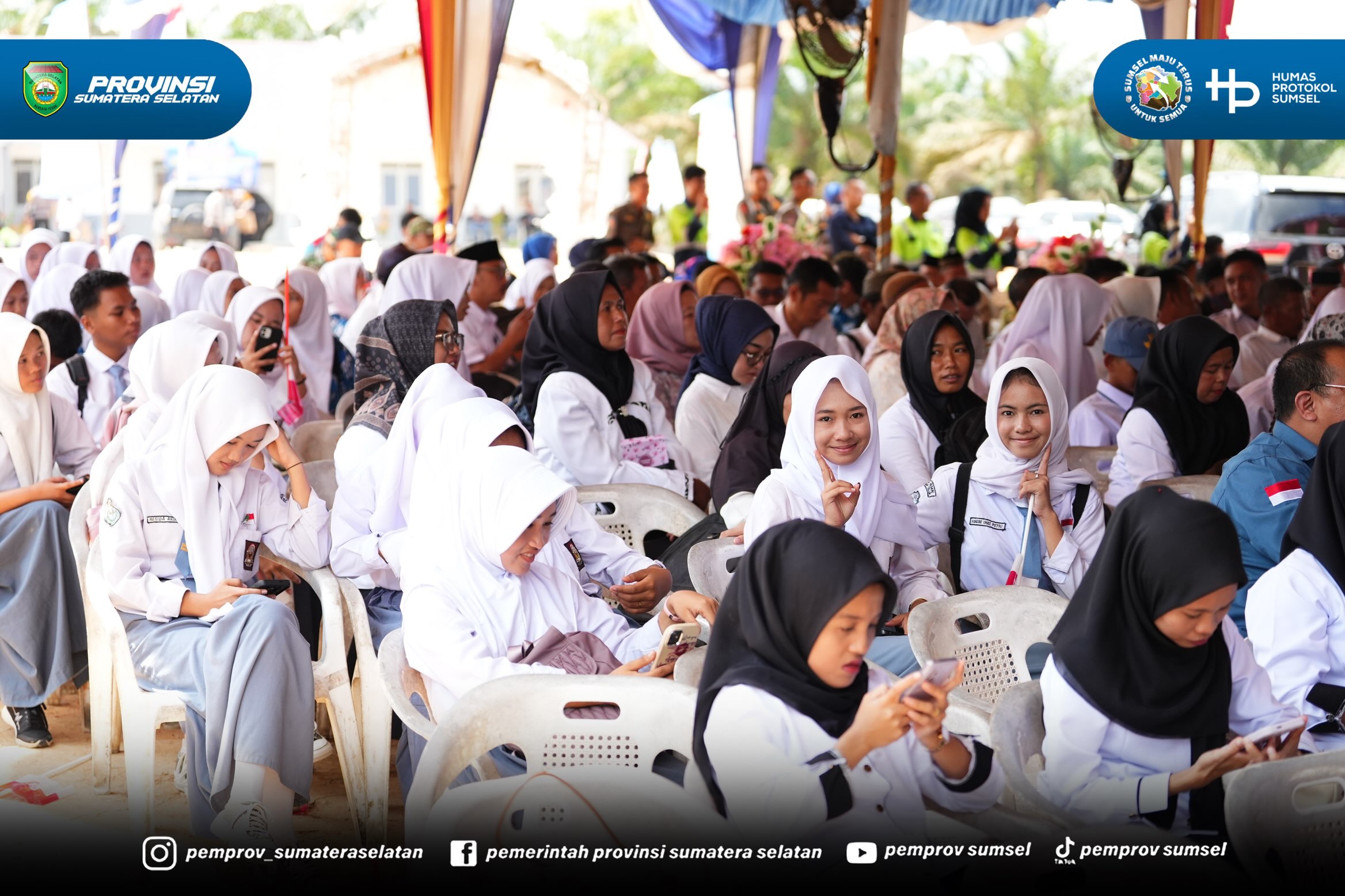 MURATARA – Gubernur Sumatera Selatan (Sumsel) Dr. H. Herman Deru meresmikan Gedung SMA Negeri Ketapat Bening di Desa Ketapat Bening, Kecamatan Rawas Ilir, Kabupaten Musi Rawas Utara (Muratara), Rabu (15/7/2026). Peresmian tersebut menjadi tonggak...