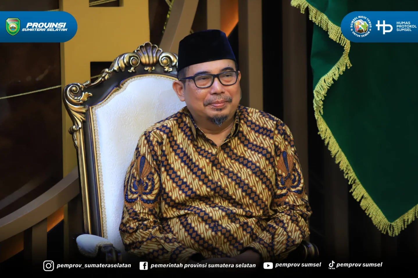 PALEMBANG – Gubernur Provinsi Sumatera Selatan (Sumsel), H. Herman Deru, menerima kunjungan audiensi dari Pimpinan Pusat (PP) Muhammadiyah di Ruang Rapat Gubernur, Jumat (17/7/2026).