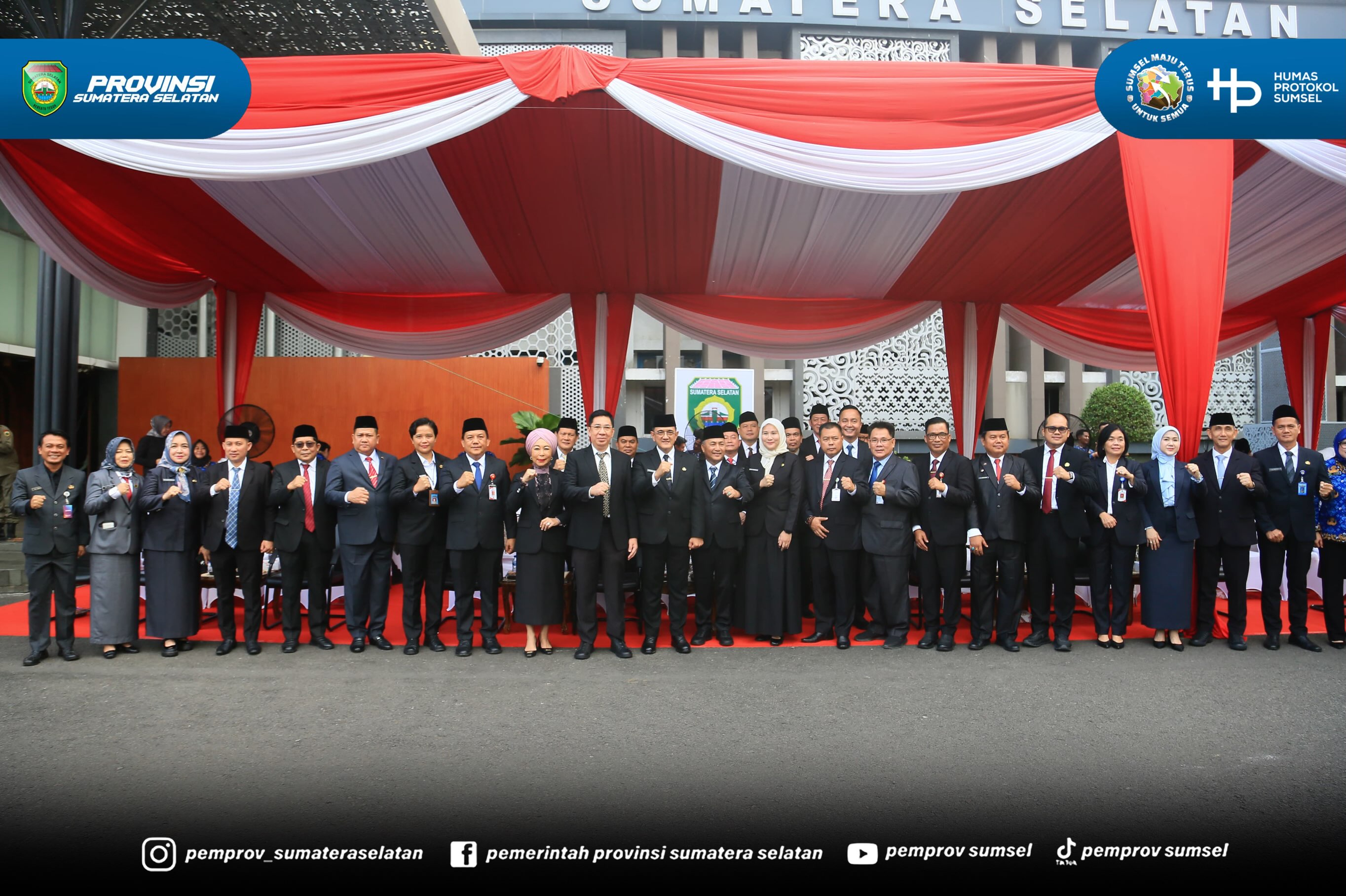 PALEMBANG – Sekretaris Daerah (Sekda) Provinsi Sumatera Selatan, Dr. Drs. H. Edward Candra, M.H., mengajak seluruh insan koperasi menjadikan peringatan Hari Koperasi Nasional sebagai momentum memperkuat peran koperasi sebagai pilar utama perekonom...