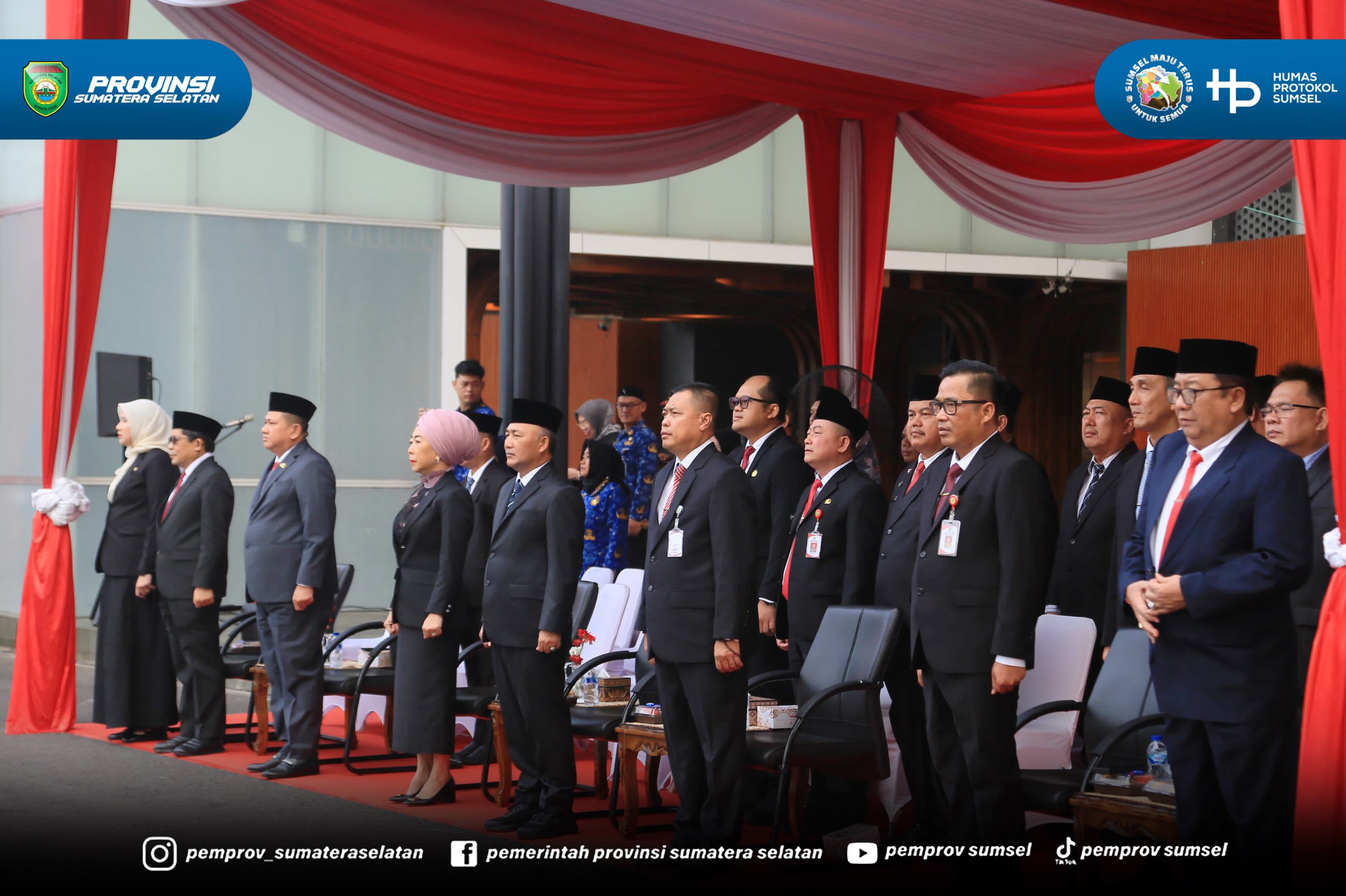 PALEMBANG – Sekretaris Daerah (Sekda) Provinsi Sumatera Selatan, Dr. Drs. H. Edward Candra, M.H., mengajak seluruh insan koperasi menjadikan peringatan Hari Koperasi Nasional sebagai momentum memperkuat peran koperasi sebagai pilar utama perekonom...