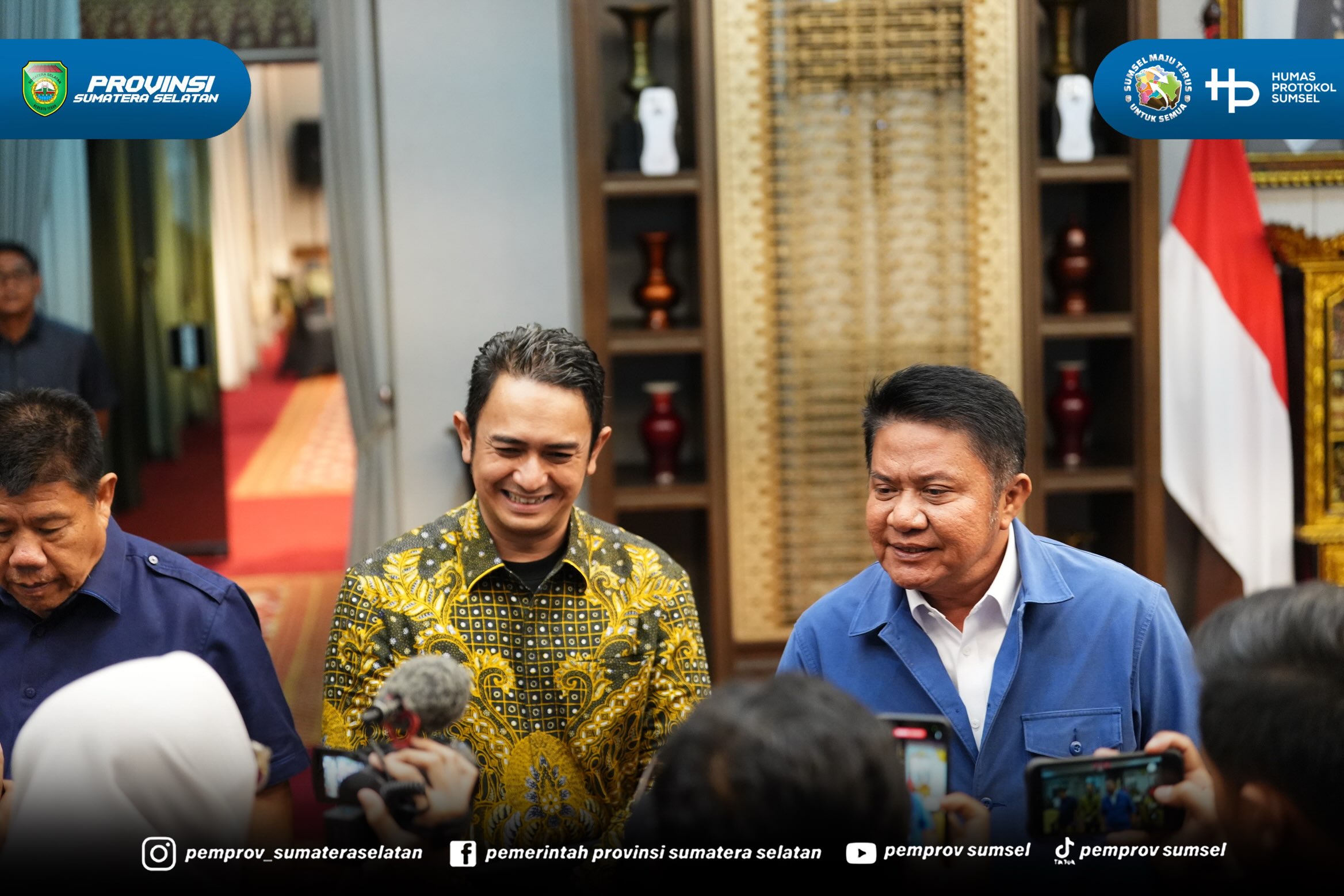Palembang – Gubernur Sumatera Selatan (Sumsel) Dr. H. Herman Deru menginisiasi pembentukan wadah organisasi nasional bagi anggota Satuan Perlindungan Masyarakat (Satlinmas) se-Indonesia. Inisiatif tersebut juga diiringi dengan gagasan menjadikan S...