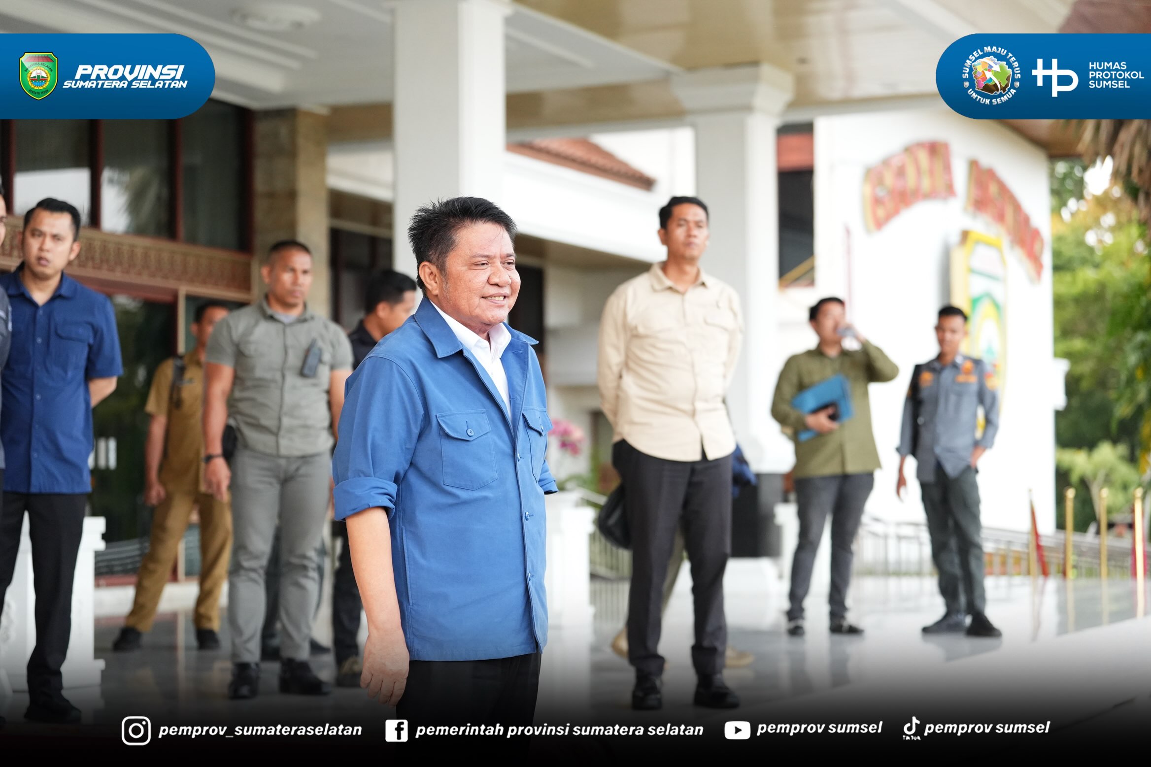 Palembang – Gubernur Sumatera Selatan (Sumsel) Dr. H. Herman Deru menginisiasi pembentukan wadah organisasi nasional bagi anggota Satuan Perlindungan Masyarakat (Satlinmas) se-Indonesia. Inisiatif tersebut juga diiringi dengan gagasan menjadikan S...