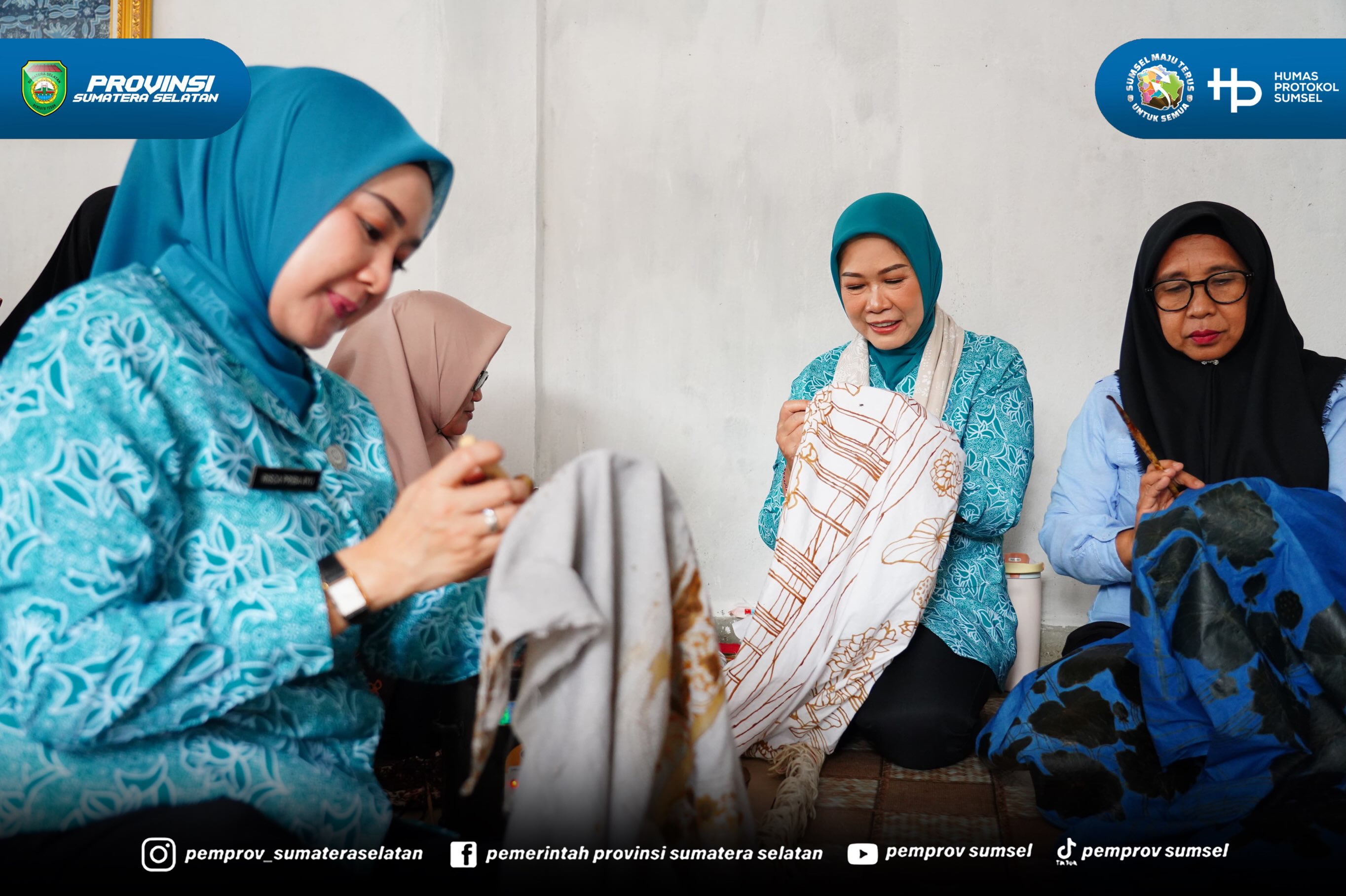 Lubuk Linggau – Ketua TP PKK Provinsi Sumatera Selatan (Sumsel), Feby Herman Deru, mengunjungi Kampung Batik Madani di Kota Lubuk Linggau, Rabu (22/7/2026). Dalam kunjungan tersebut, Feby mengapresiasi kreativitas para perajin batik yang berhasil...