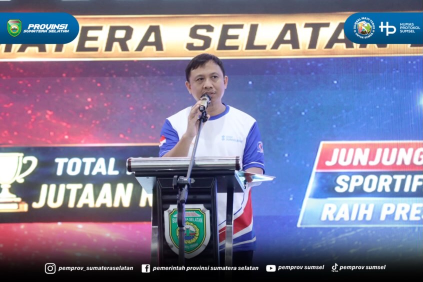 Palembang – Gubernur Sumatera Selatan (Sumsel) H. Herman Deru secara resmi membuka Kejuaraan Bela Diri Sambo dan Blind Sambo dalam ajang Open Gubernur Cup Sumsel Tahun 2026 yang berlangsung di Atrium Palembang Square (PS) Mall, Palembang, Sabtu (2...